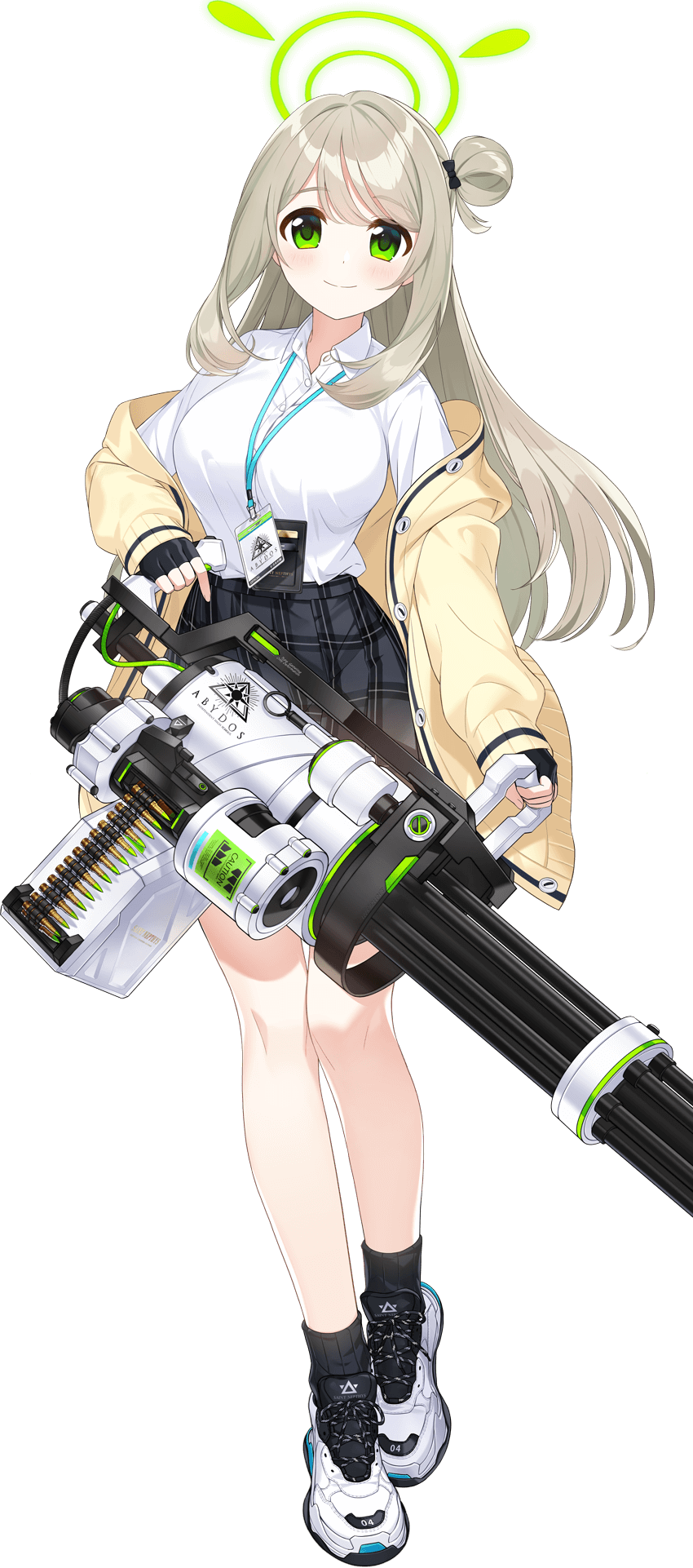 Blue Archive Anime Girls Anime Girl With Weapon Gun Transparent Background 850x1922