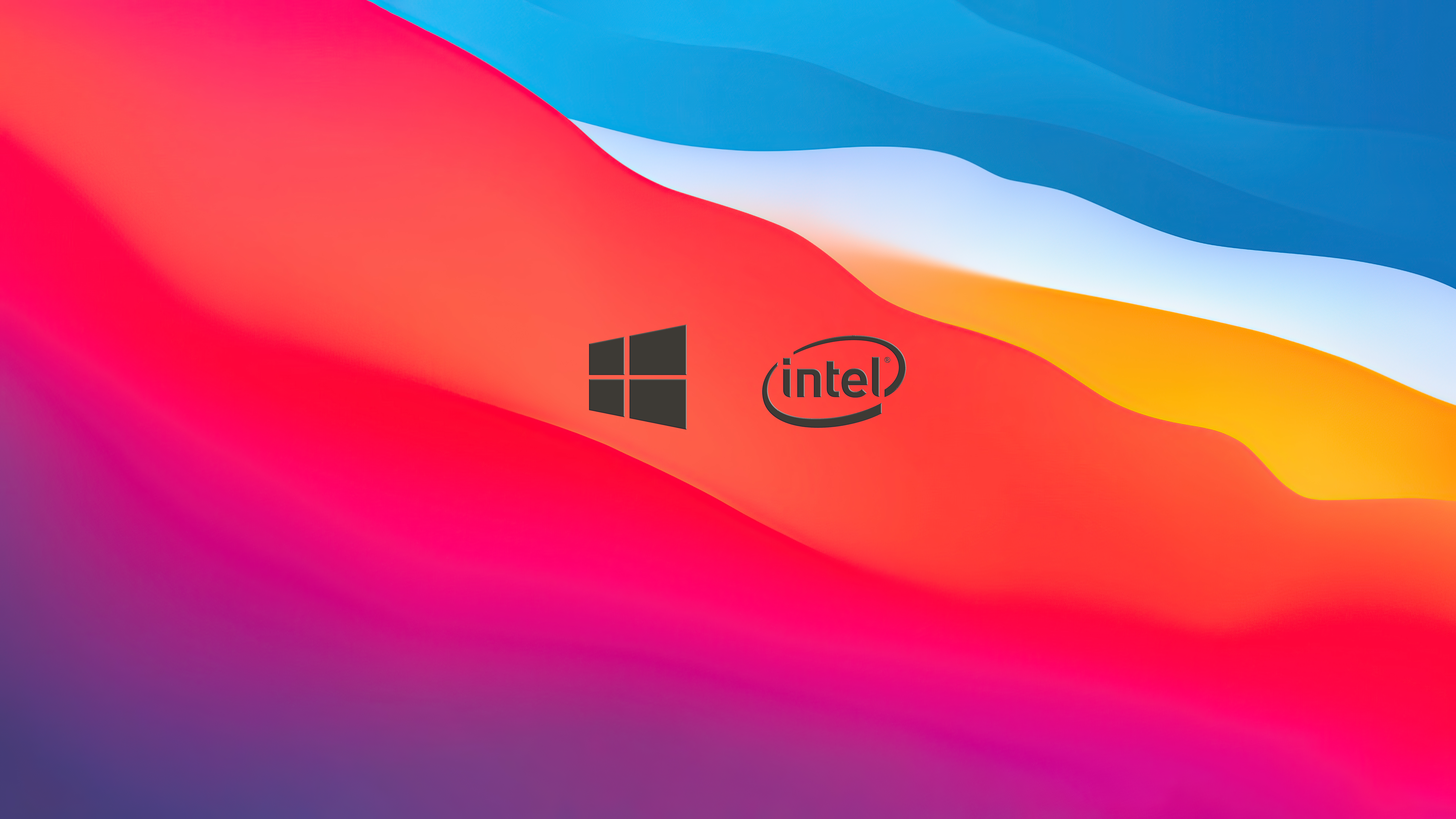 Intel Windows Logo 7680x4320