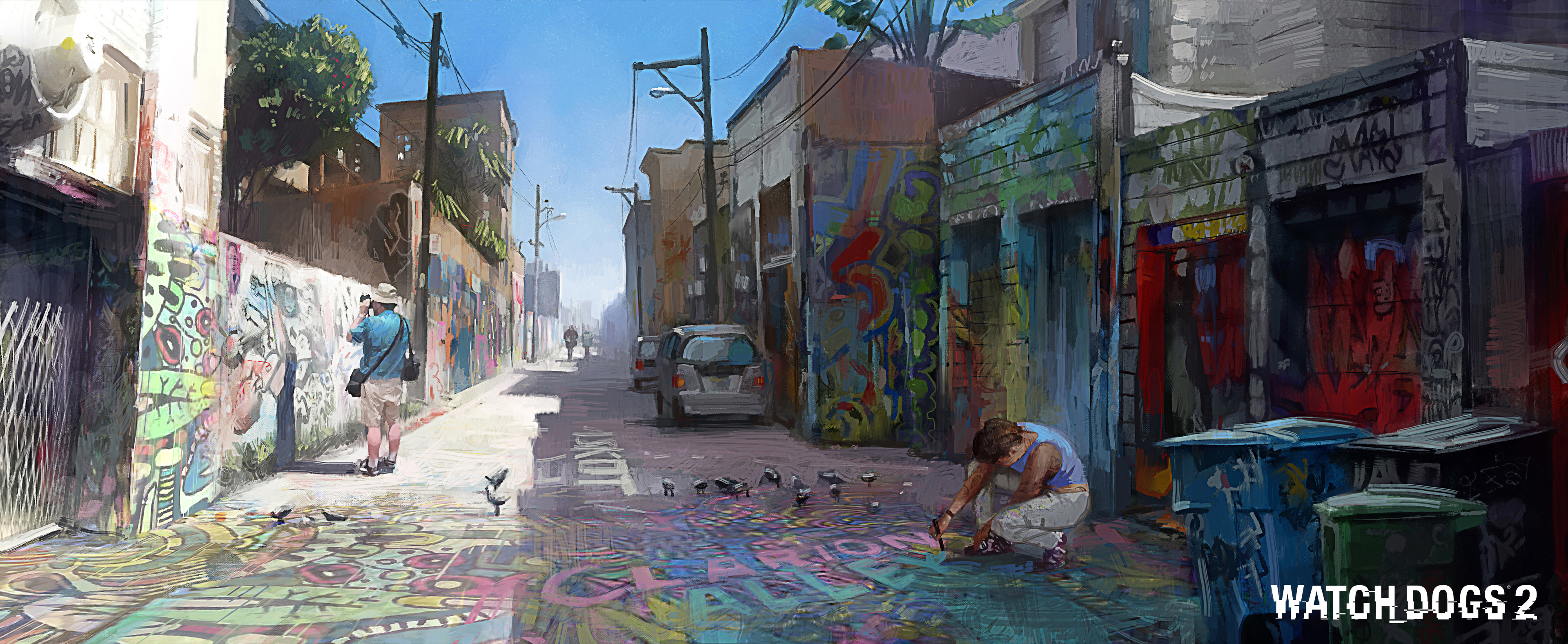 Video Game Watch Dogs 2 3840x1577