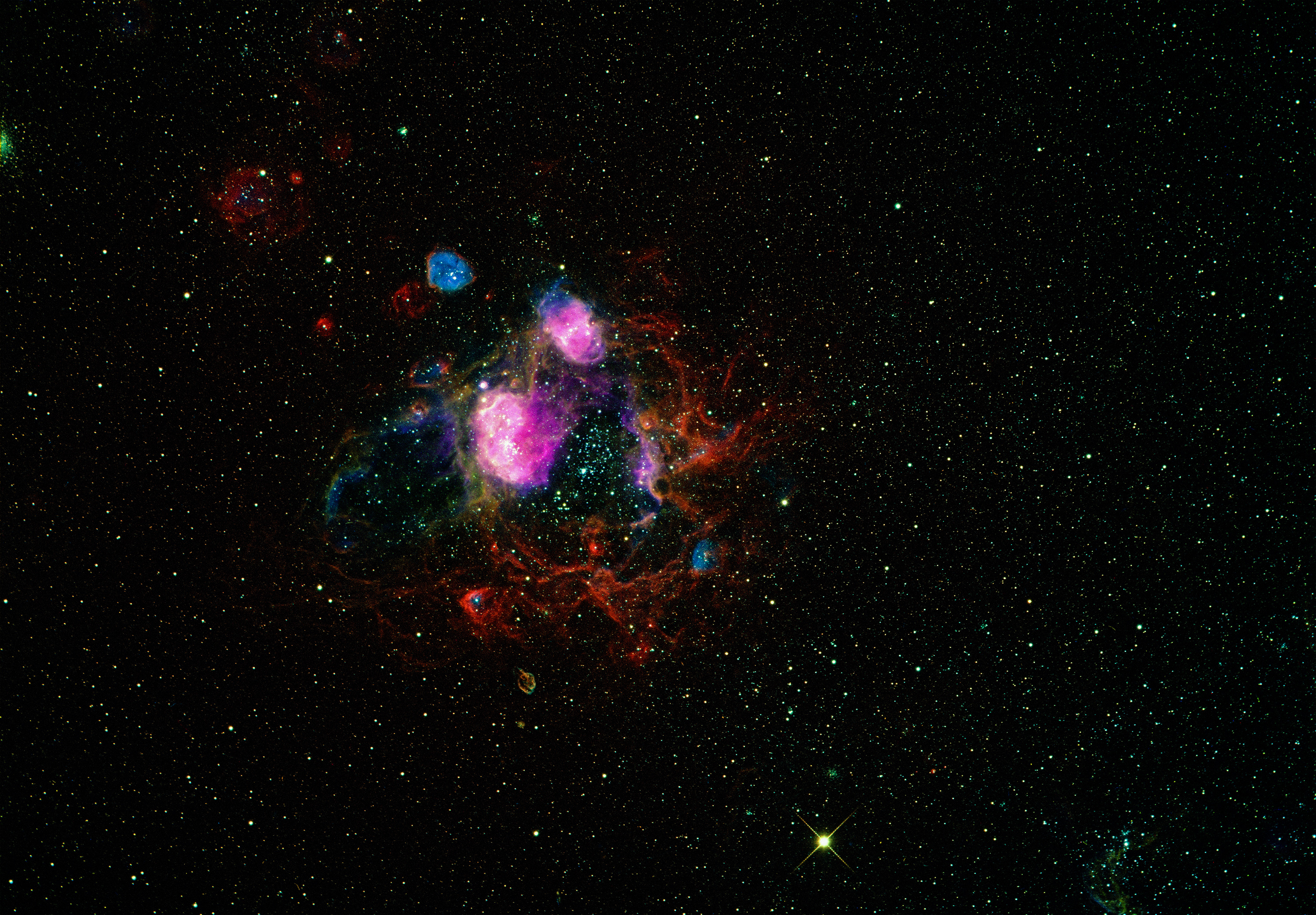 Nebula Space Stars Universe 3000x2086