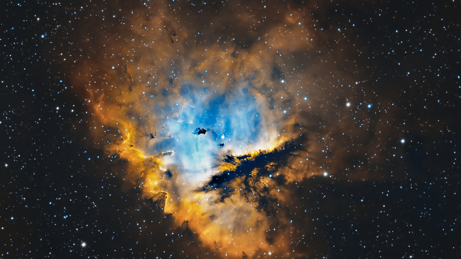 Nebula Space Stars Space Art Digital Art 1920x1080