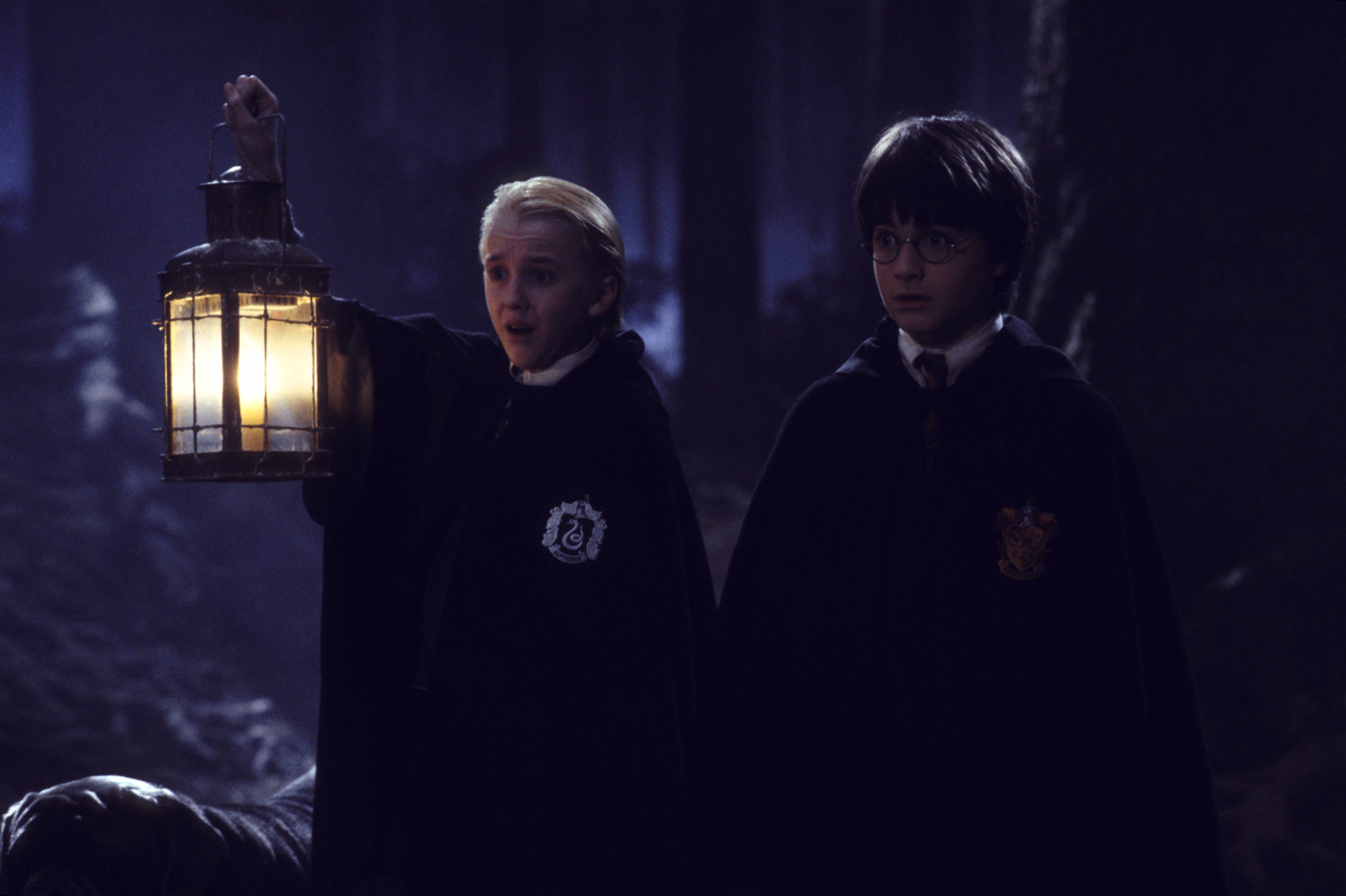Daniel Radcliffe Drago Malefoy Harry Potter Tom Felton 3000x1997