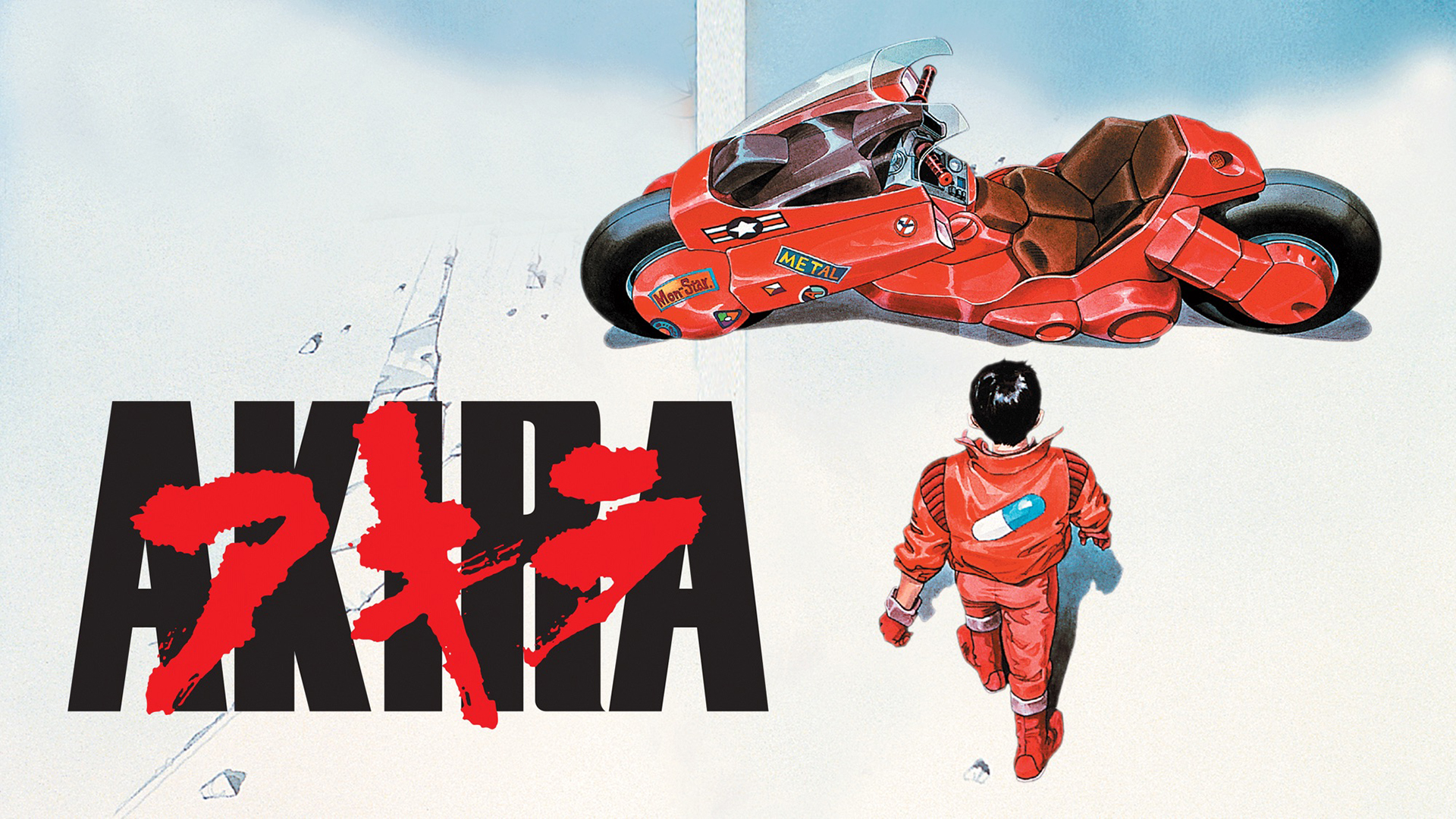 Akira Motorcycle Shotaro Kaneda Movie Poster 1920x1080