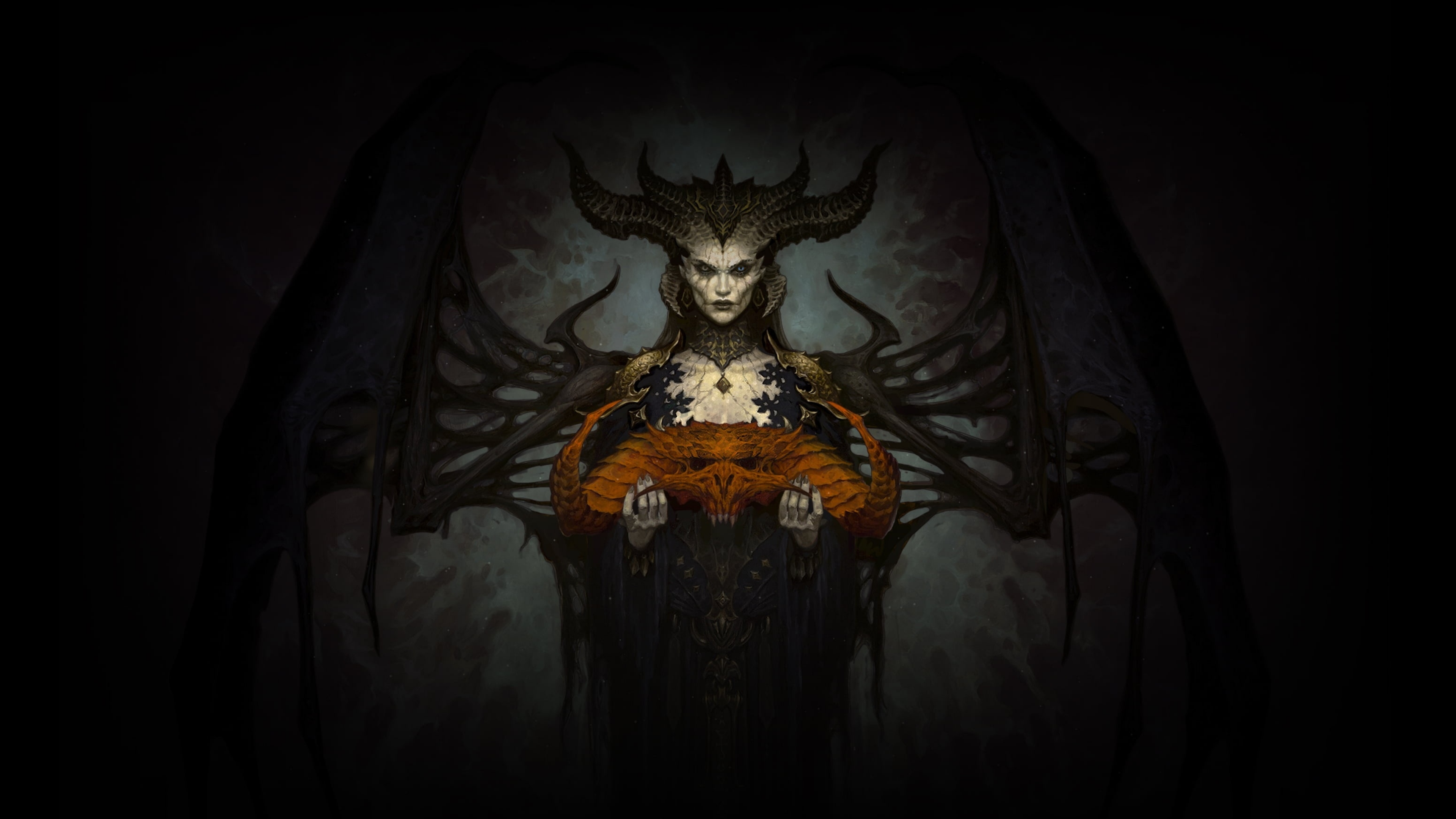 Demon Diablo Diablo Iv Horns Lilith Diablo 3840x2160