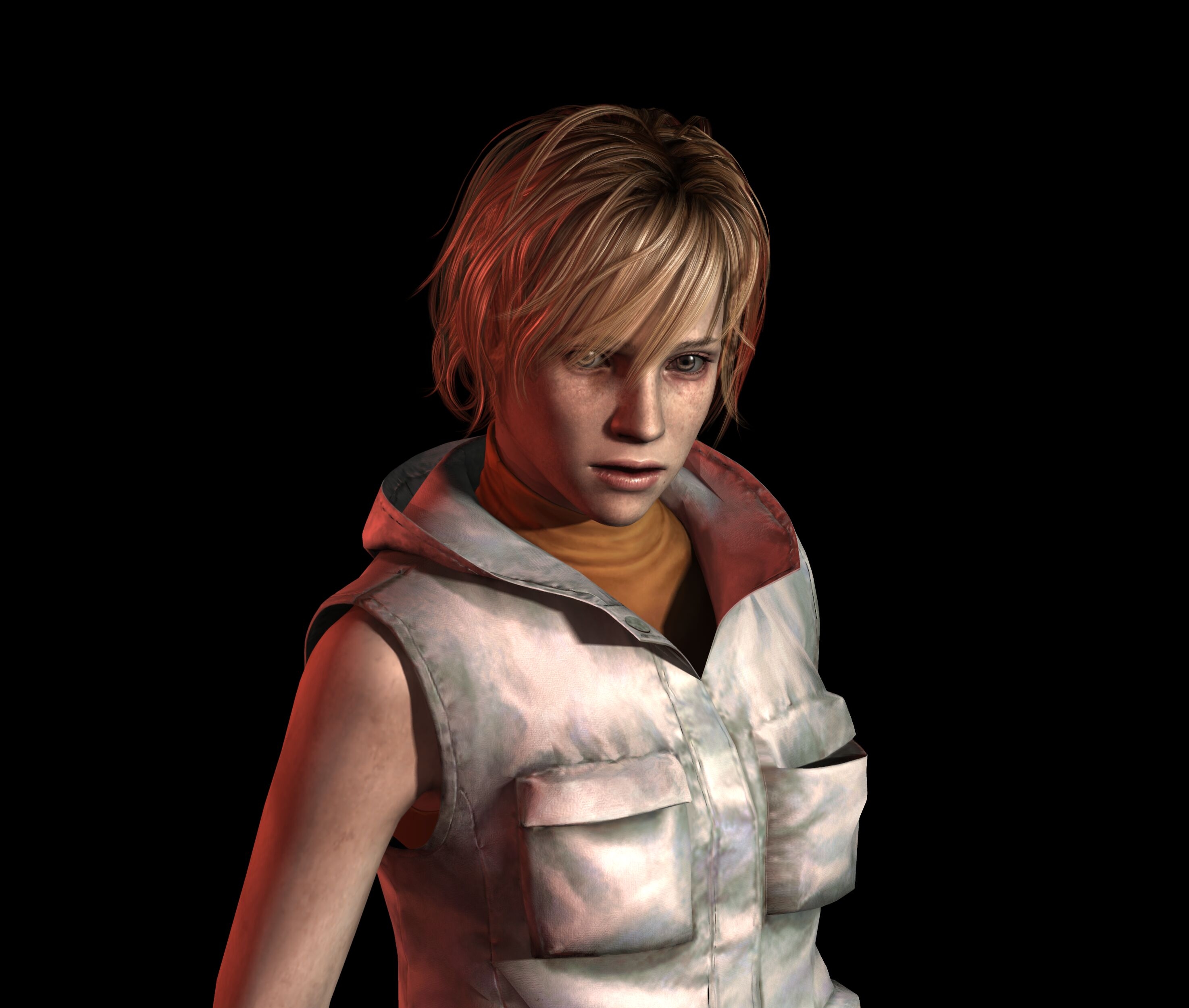 Heather Mason Silent Hill 3 Silent Hill Video Game Characters Video Games Blonde Short Hair Black Ba 2949x2499
