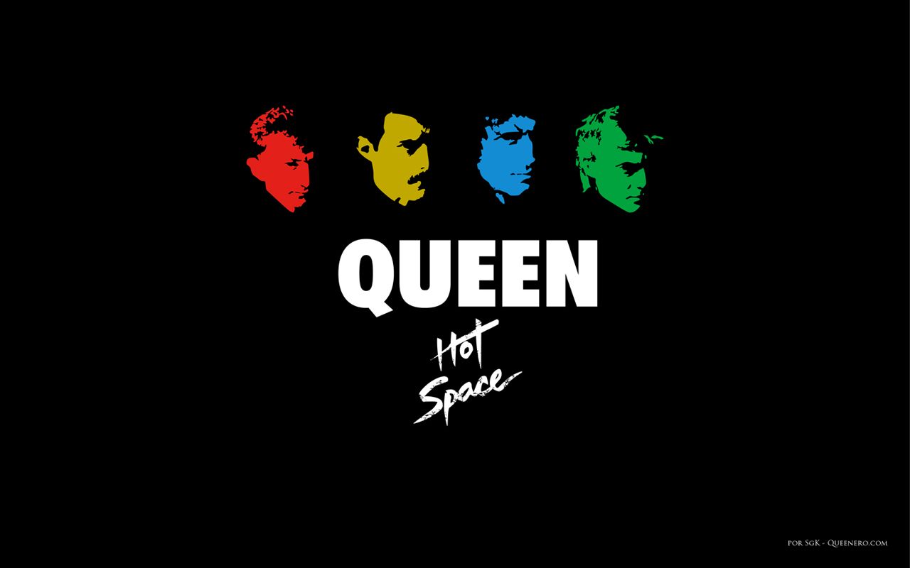 Queen Freddie Mercury Music Simple Background Black Background 1280x800