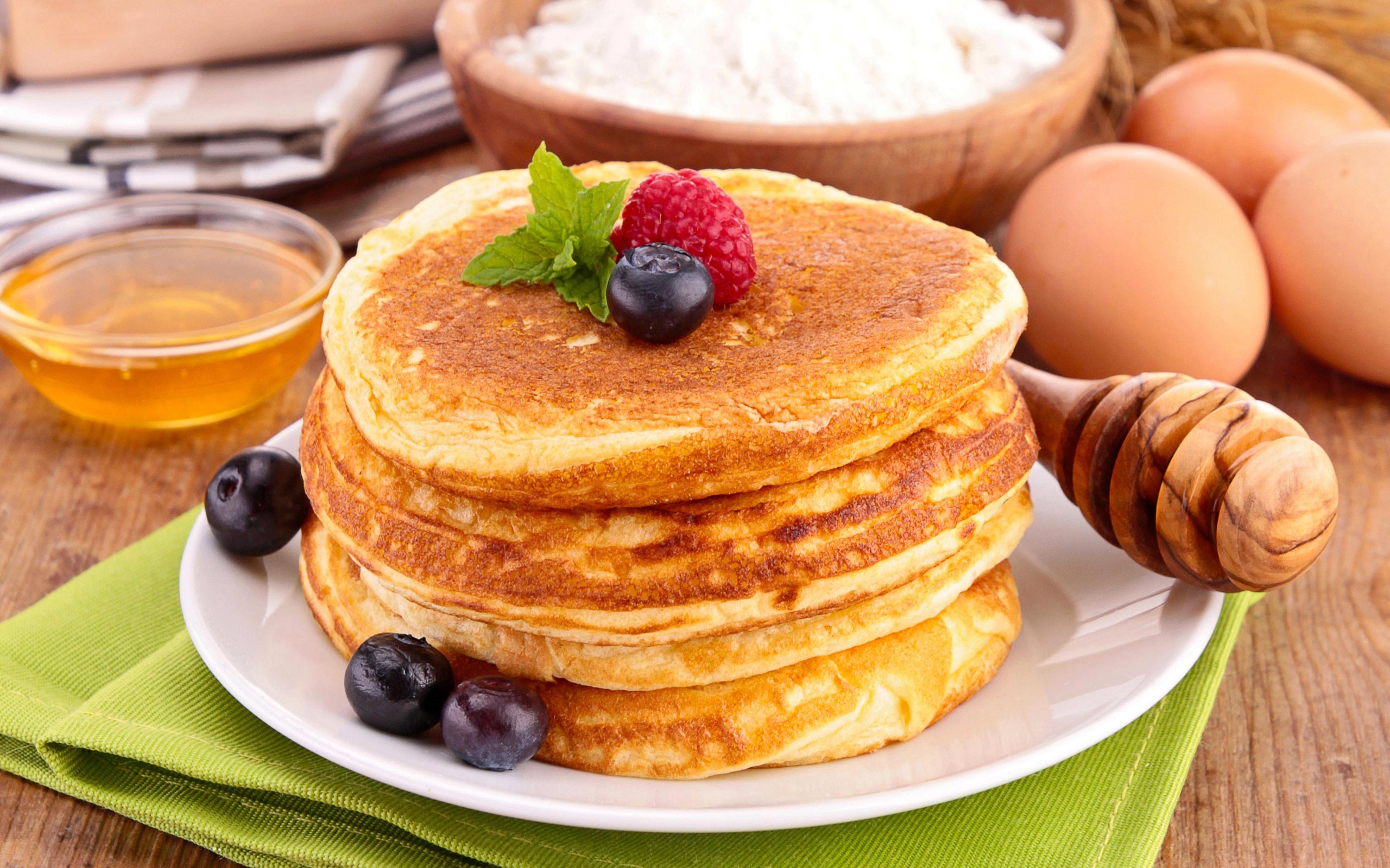 Breakfast Pancake 2560x1600