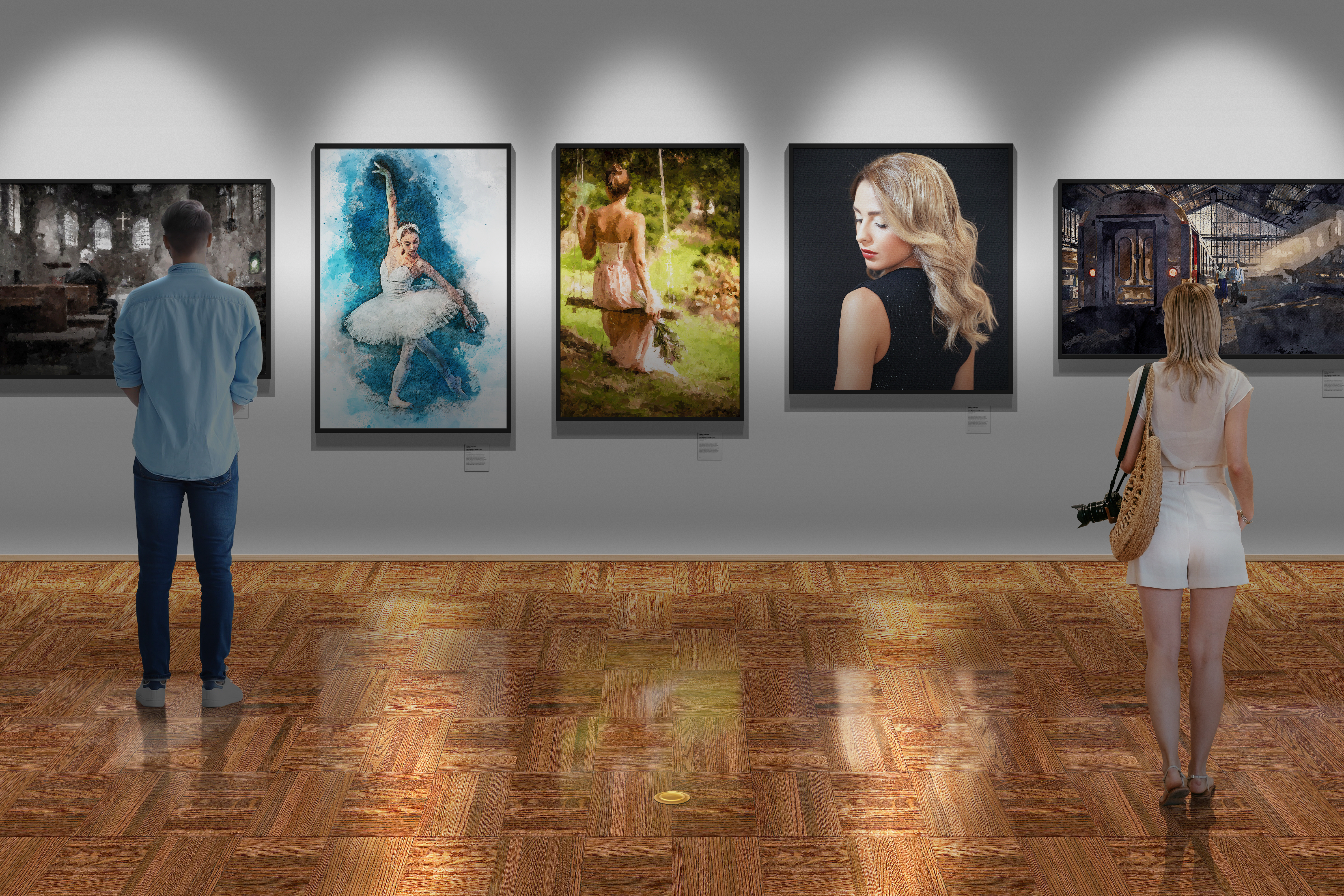 Art Gallery Picture Frames 6000x4000