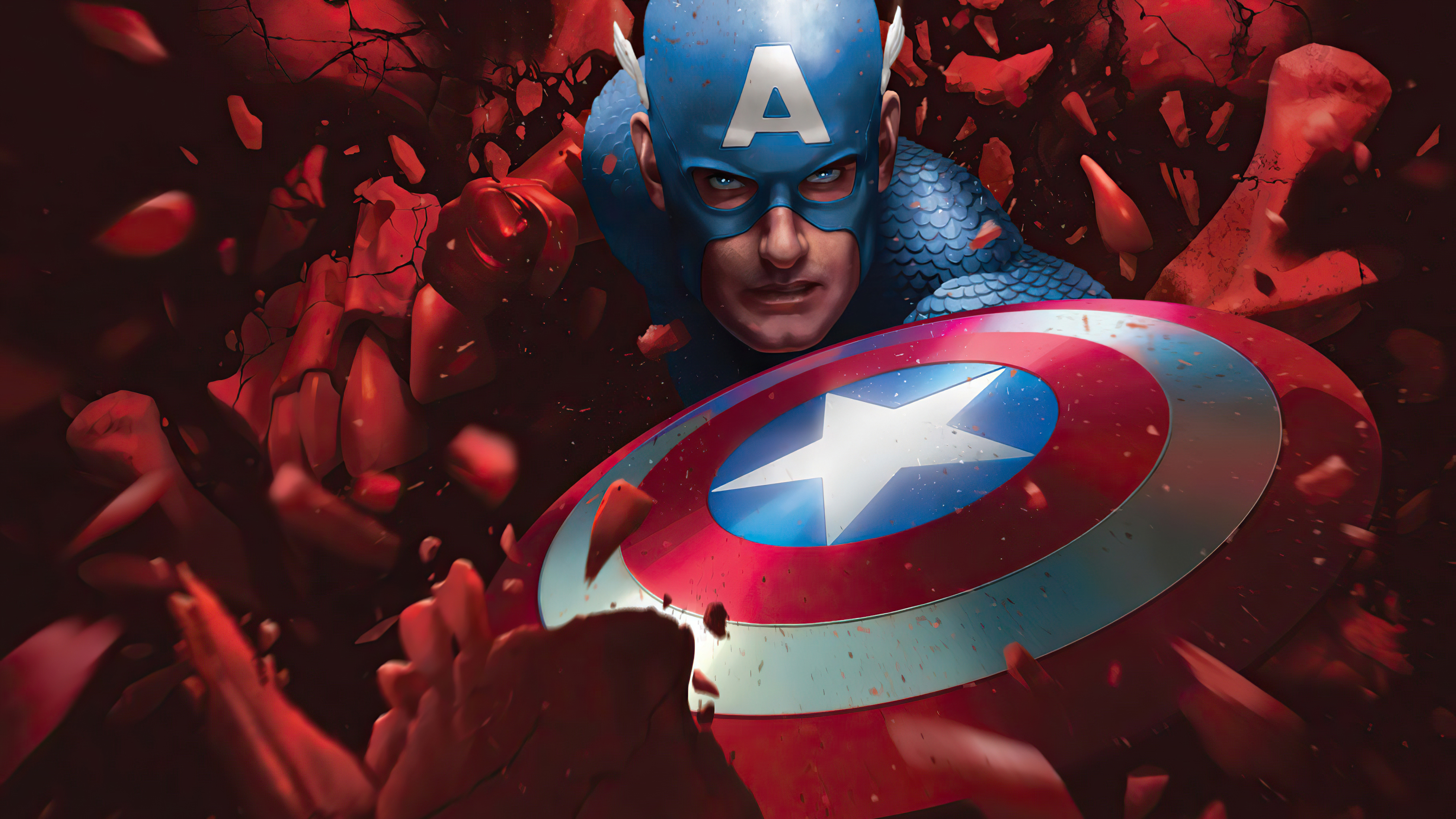 Captain America Marvel Comics 3642x2049
