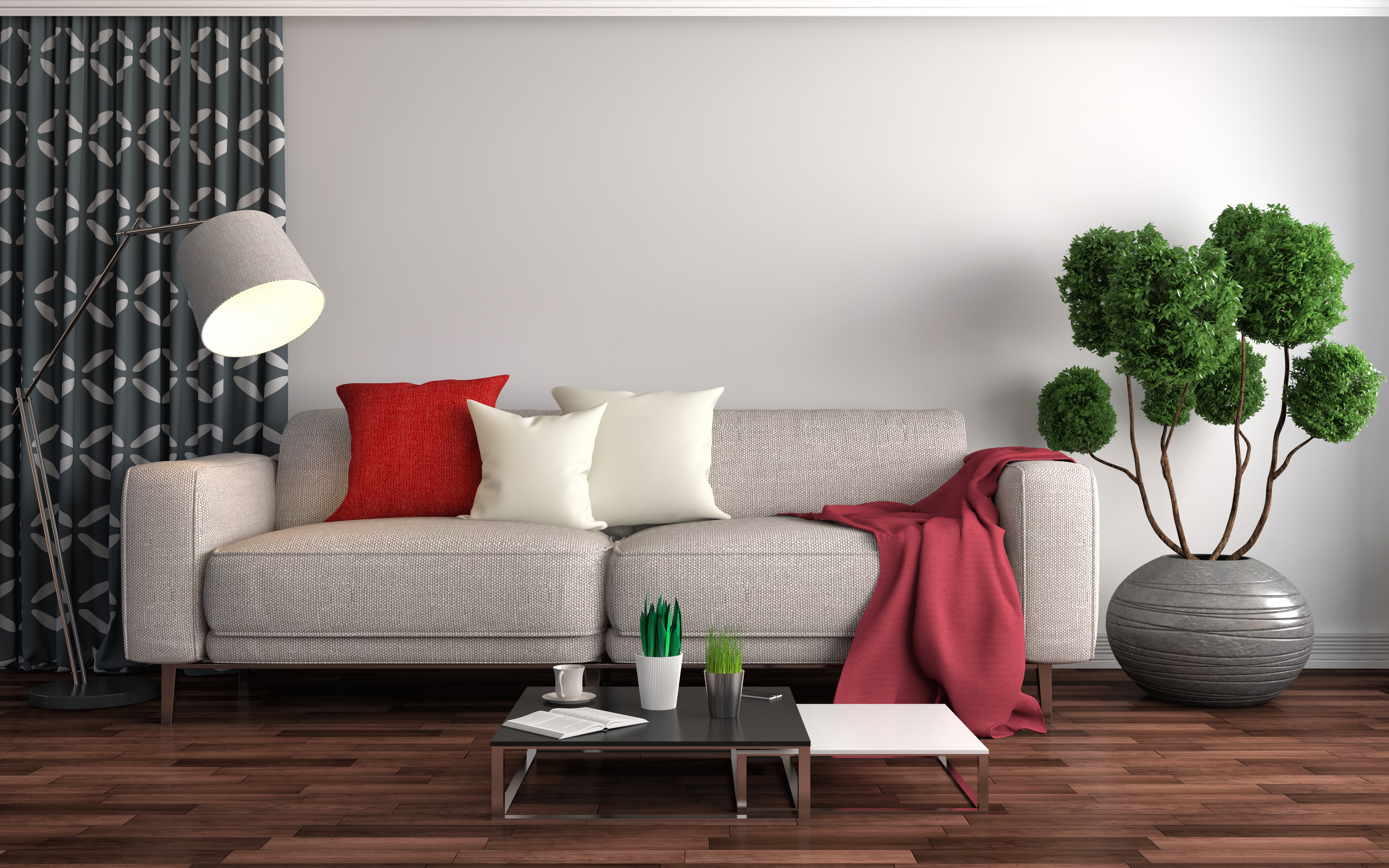 Furniture Living Room Room Sofa 6000x3750