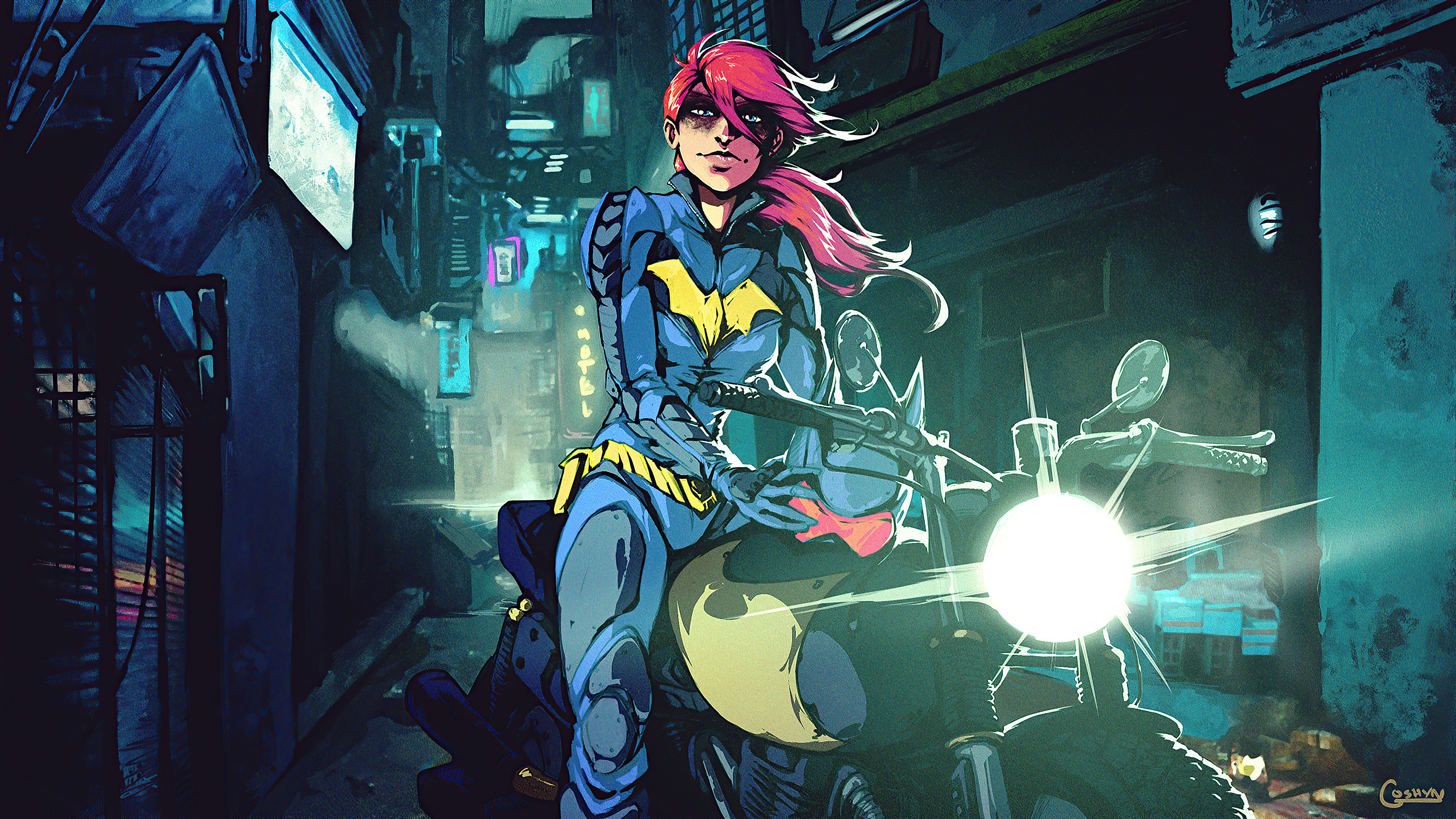 Batgirl Dc Comics 3840x2160