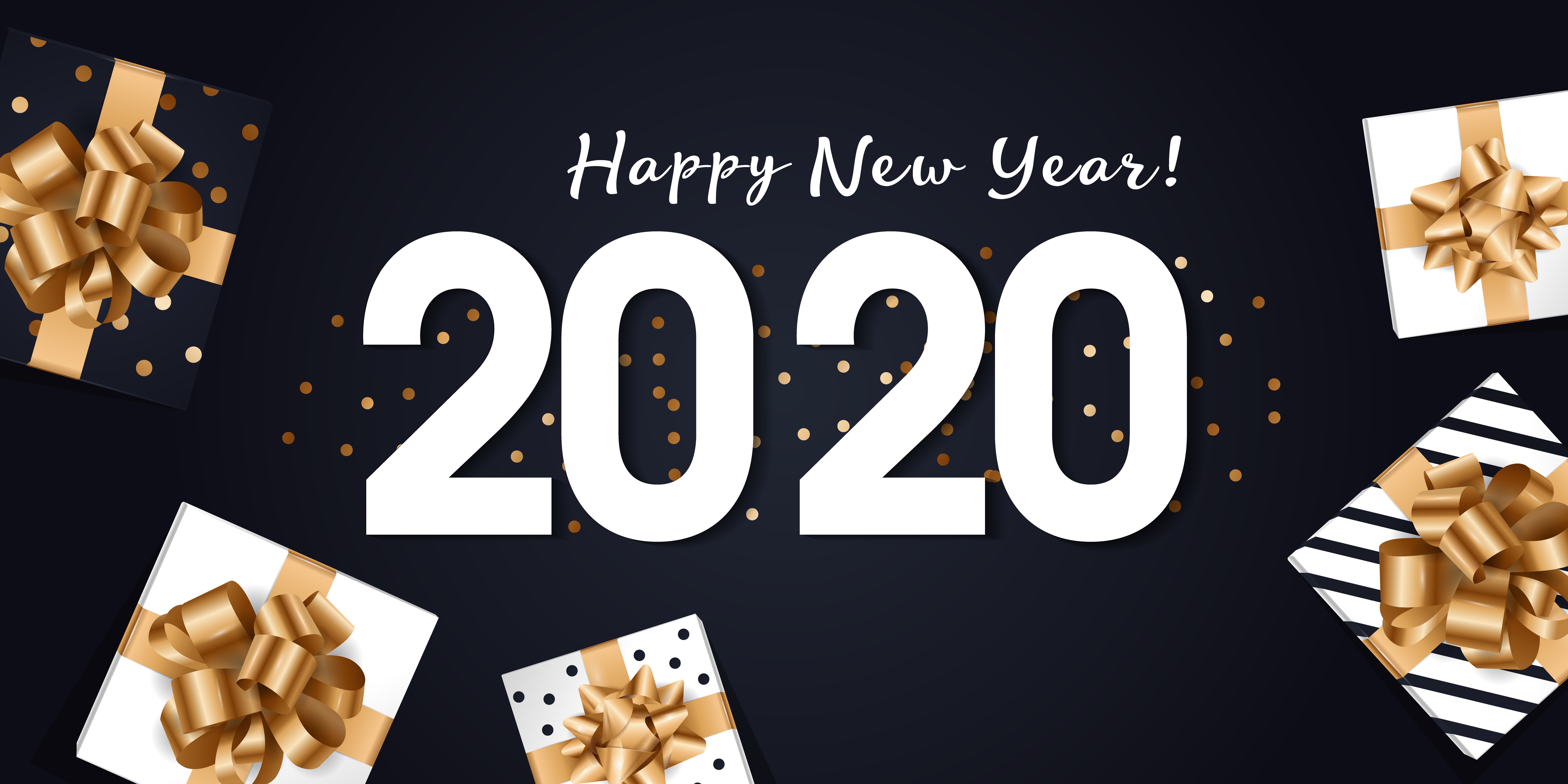 Gift Happy New Year New Year New Year 2020 7071x3536