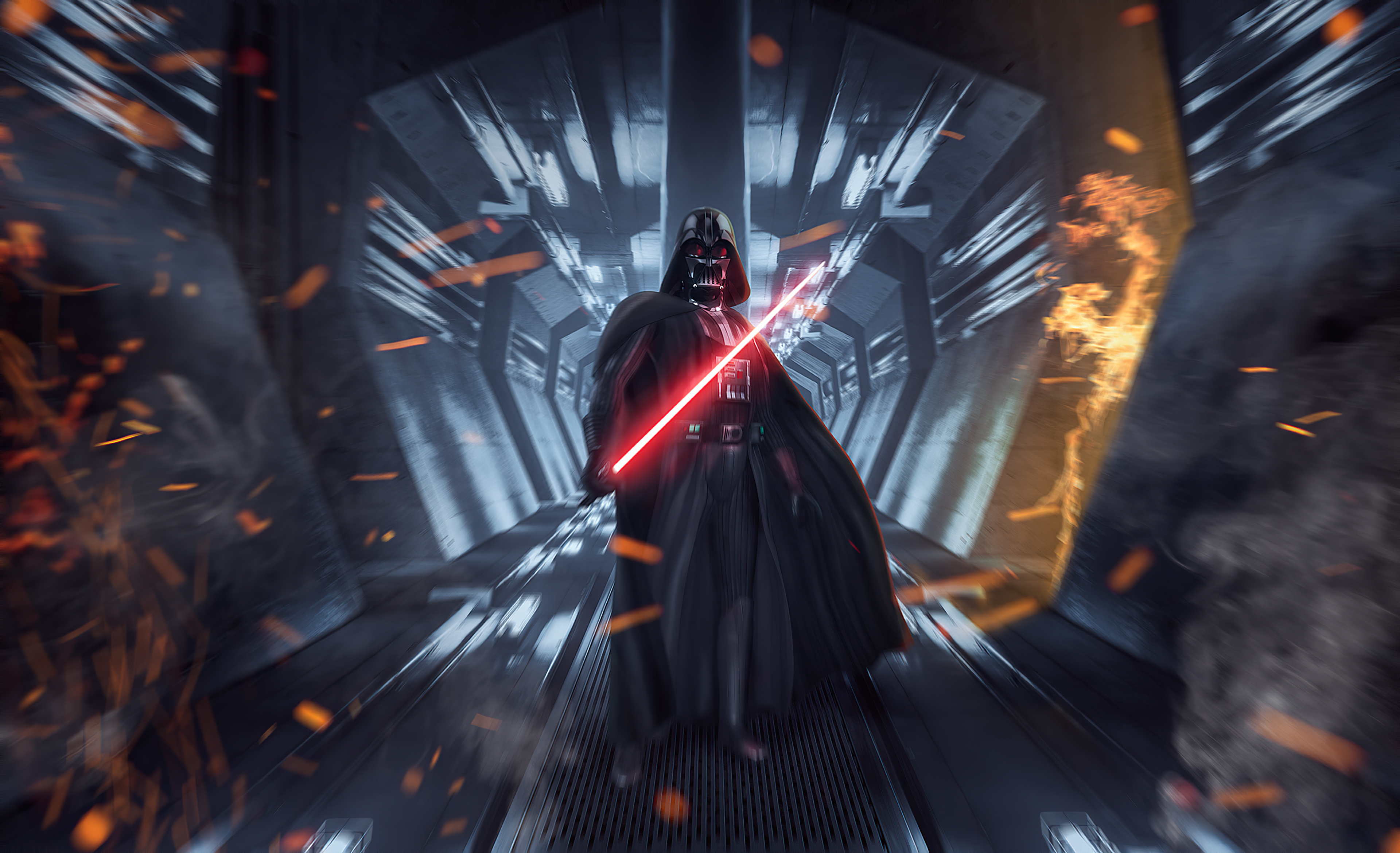 Darth Vader Lightsaber Sith Star Wars Star Wars 3840x2340