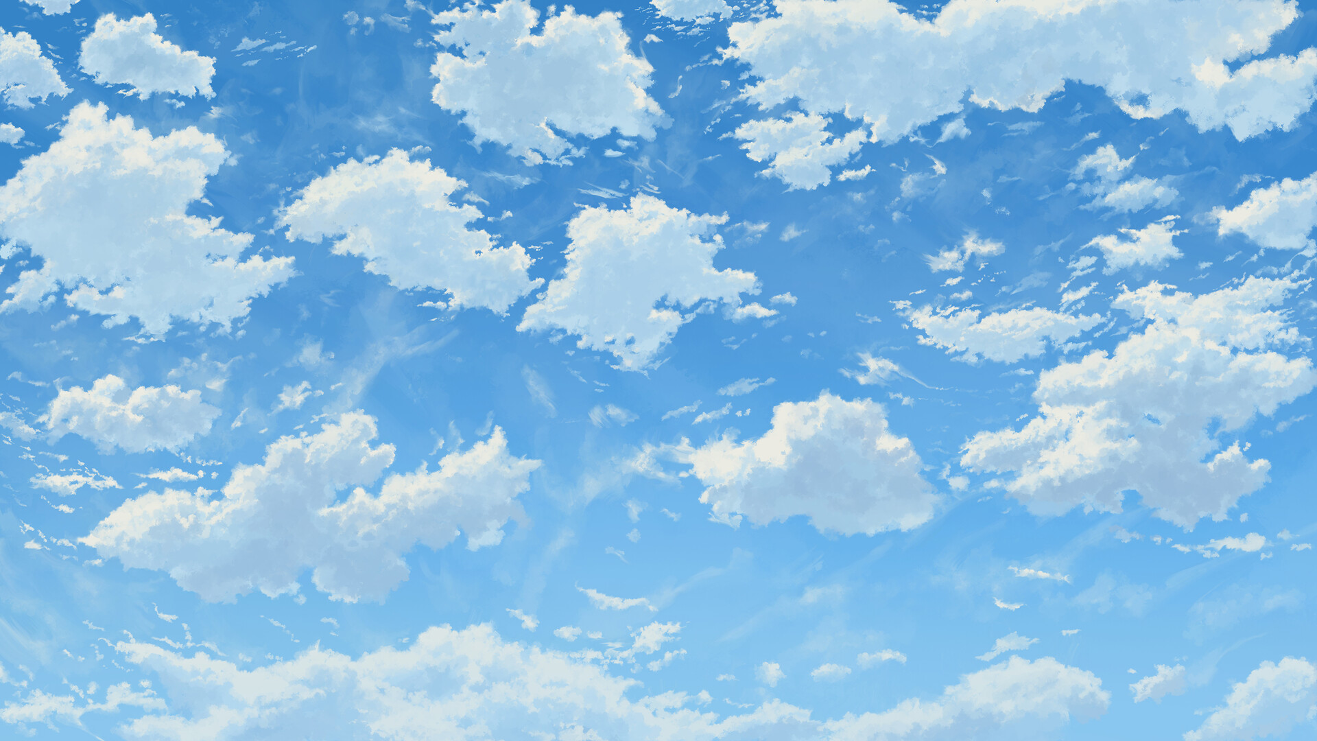 TJ Artist Digital Art Nature Sky Clouds 1920x1080