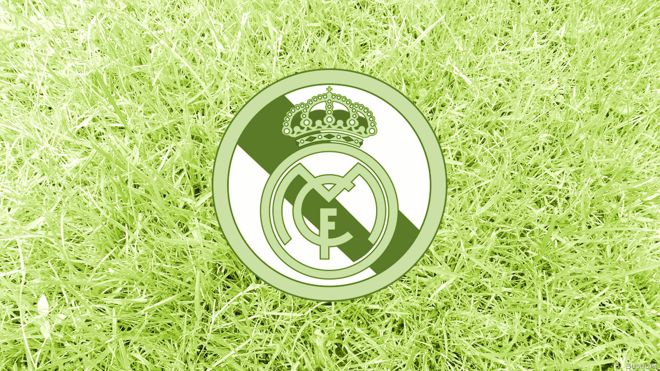 Logo Real Madrid C F Soccer 2560x1440
