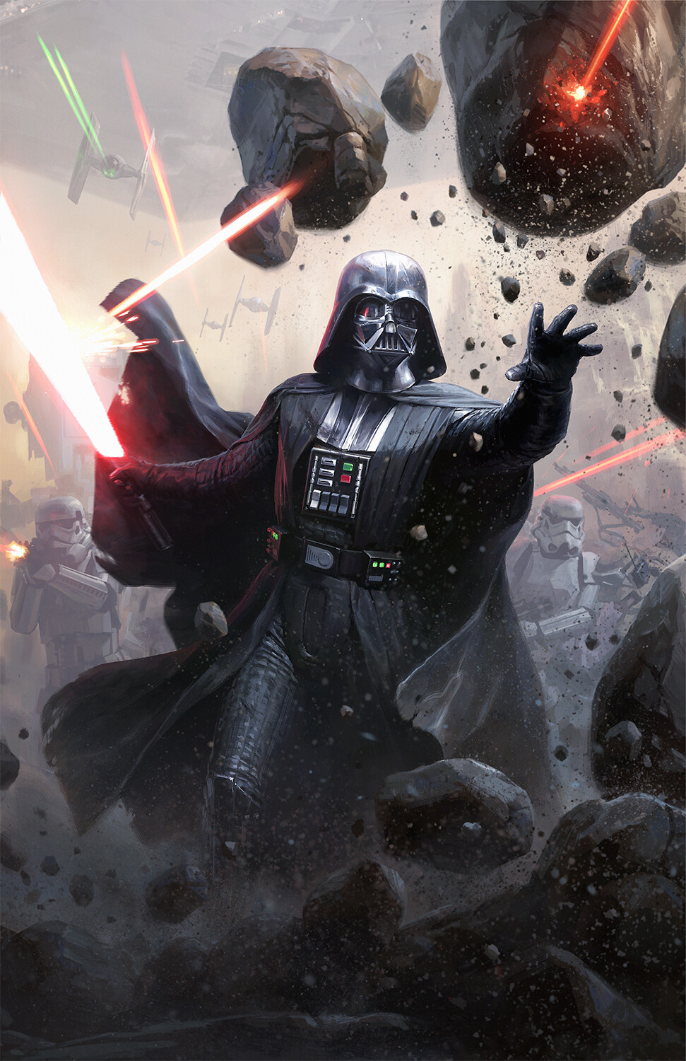 Star Wars Sith Darth Vader Science Fiction Artwork Star Wars Villains ArtStation Darren Tan 971x1500