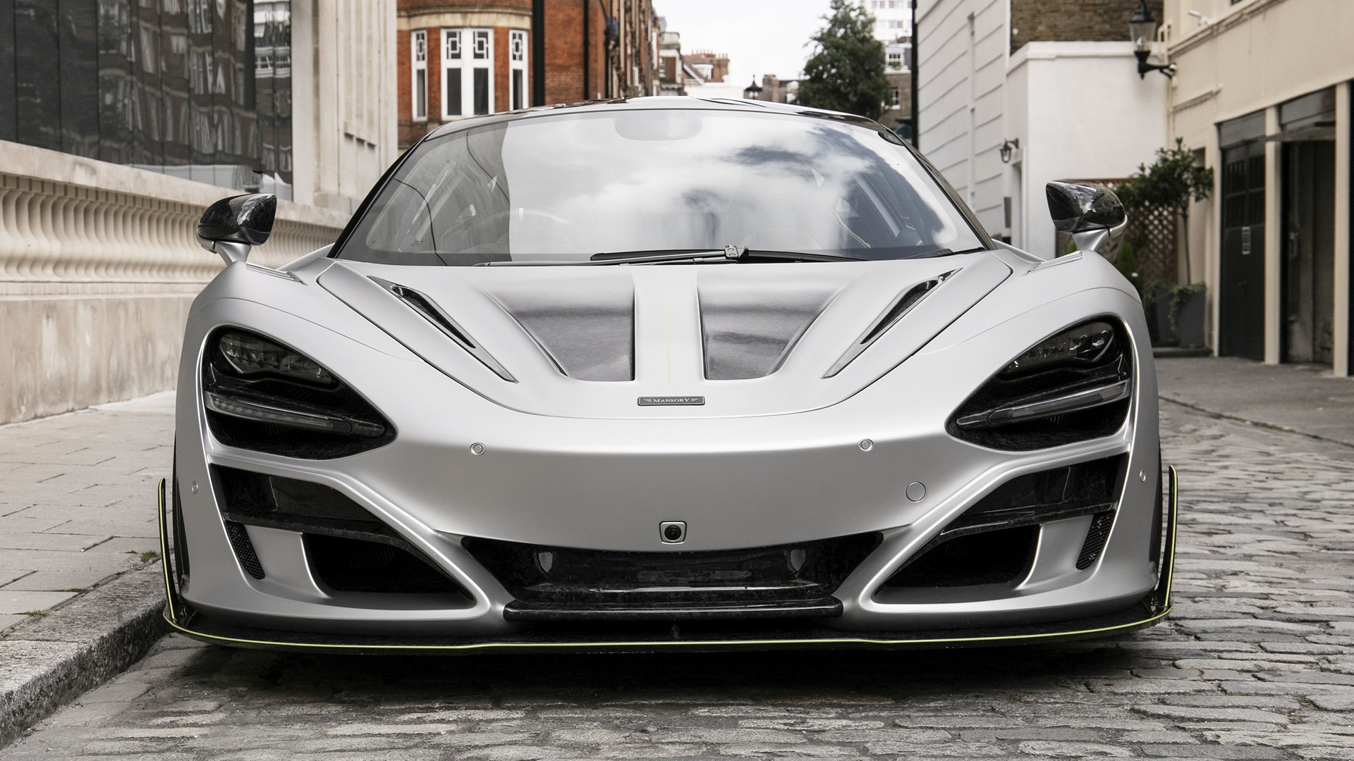 Car Mclaren 720s First Edition By Mansory Silver Car Sport Car Supercar Tuning 1920x1080
