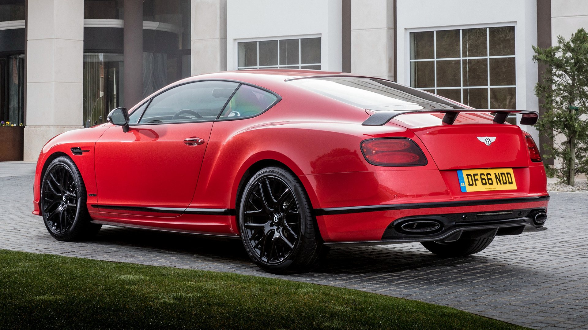 Bentley Continental Supersports Car Luxury Car Red Car Sport Car 1920x1080