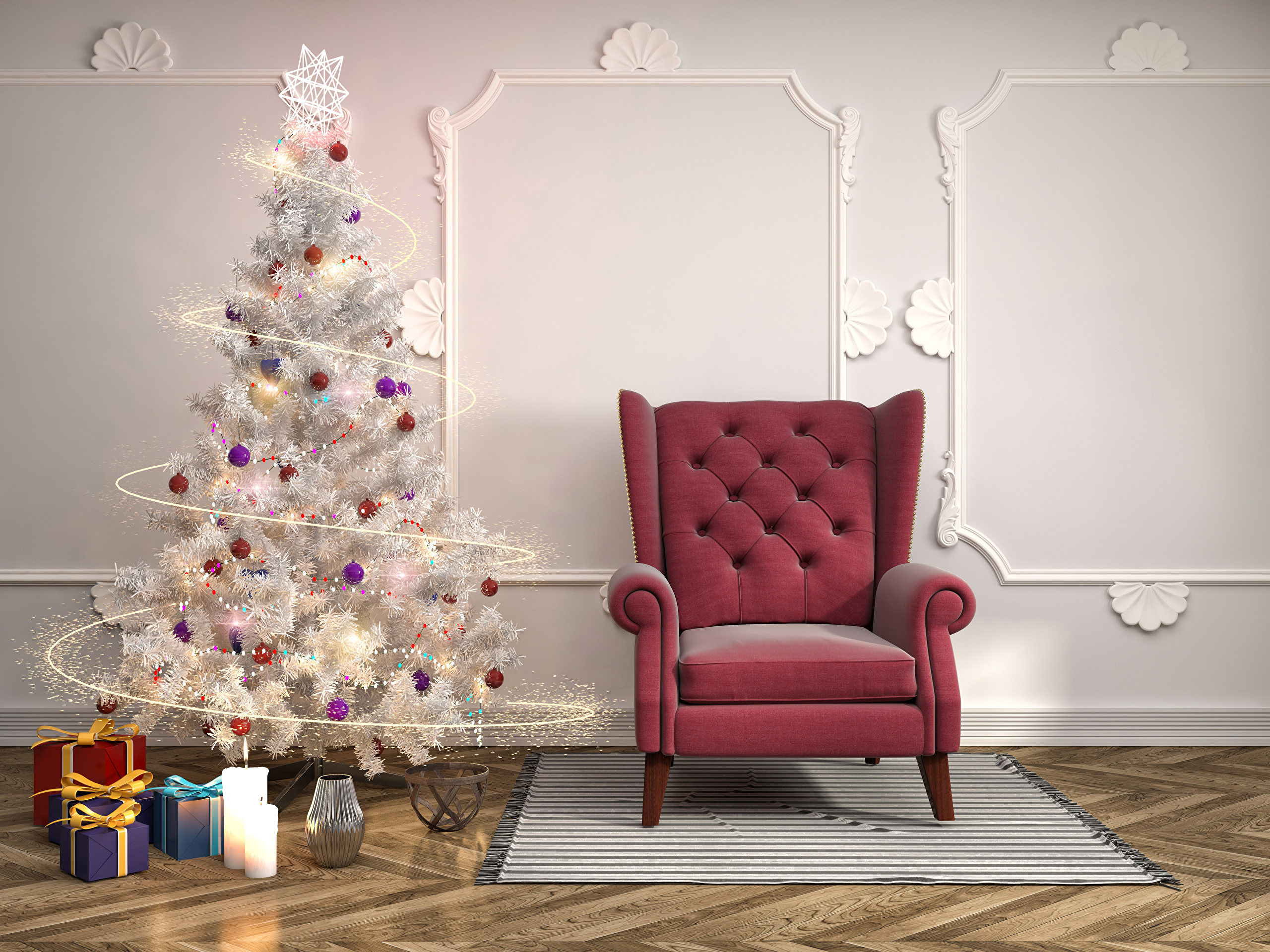 Christmas Tree Gift 2560x1920