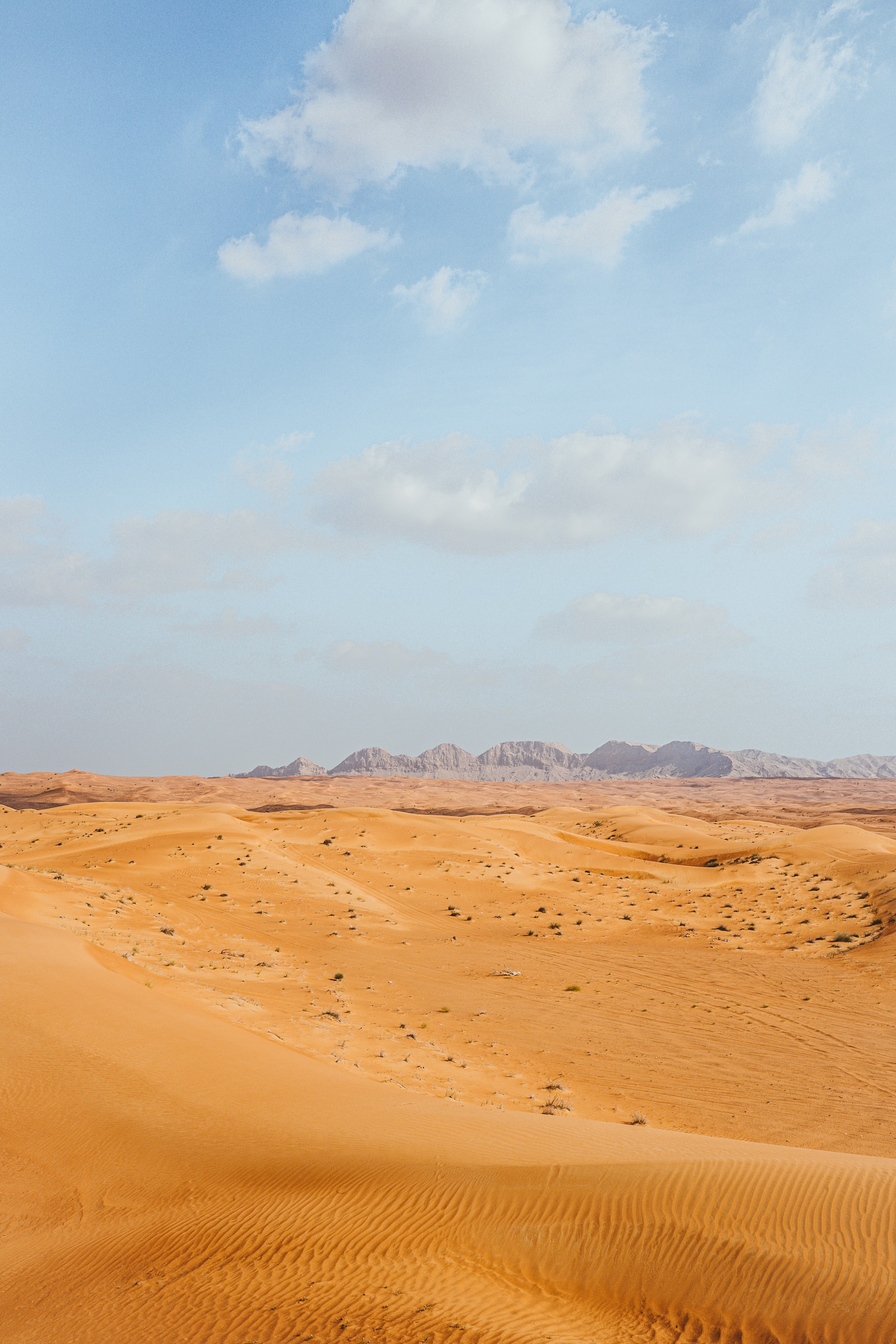 Desert Nature Landscape Outdoors Sand Rocks Far View Sky Clouds Wallpaper Resolution 3439x5158 Id 1186468 Wallha Com
