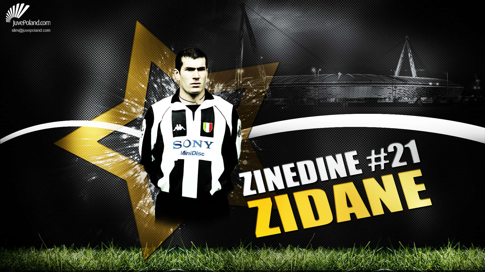 French Juventus F C Soccer Zinedine Zidane 1920x1080