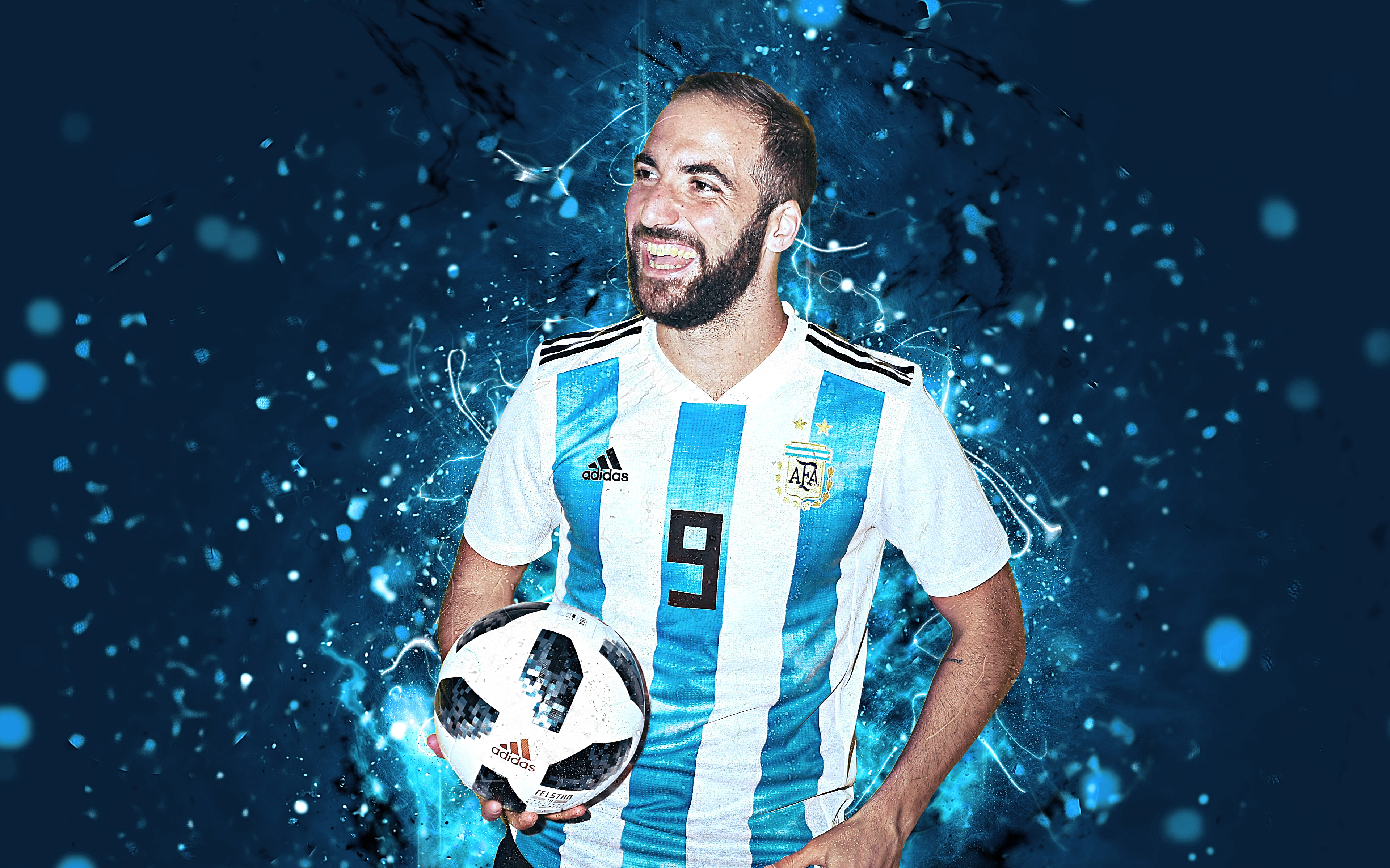 Argentinian Gonzalo Higuain Soccer 3840x2400