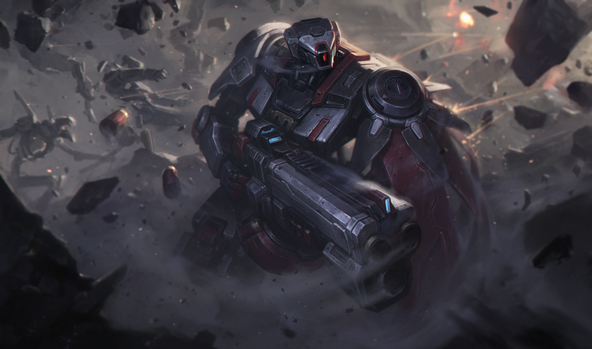 Graves League Of Legends Gun Robot 1920x1133