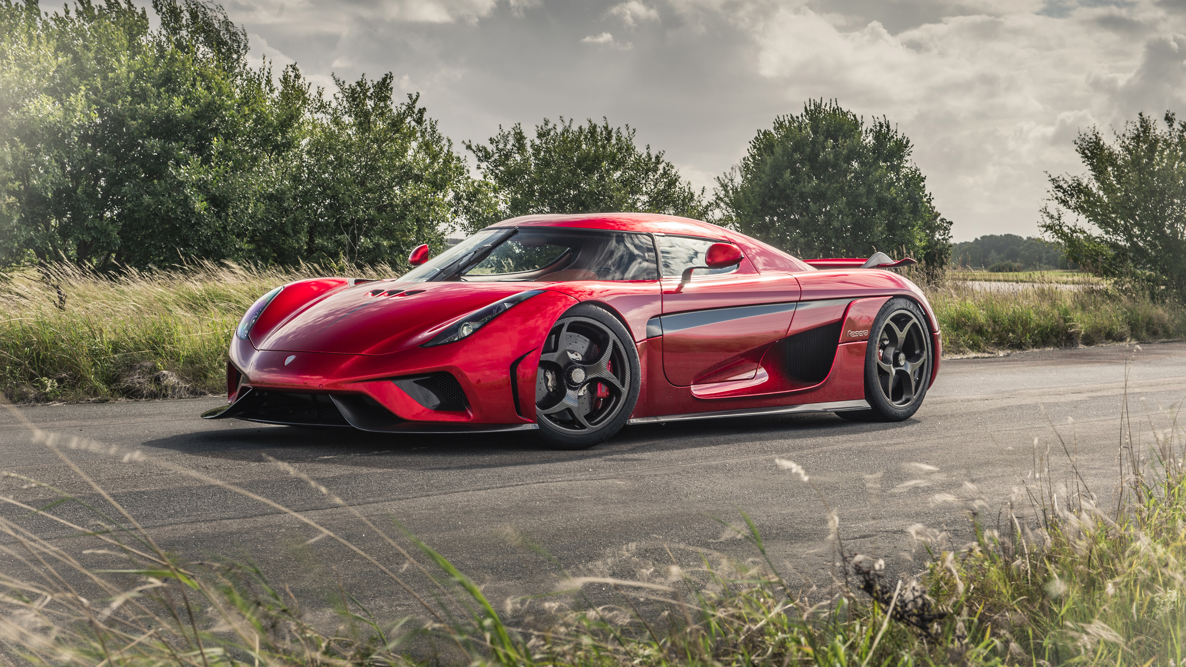 Car Koenigsegg Koenigsegg Regera Red Car Sport Car Supercar Vehicle 4096x2304