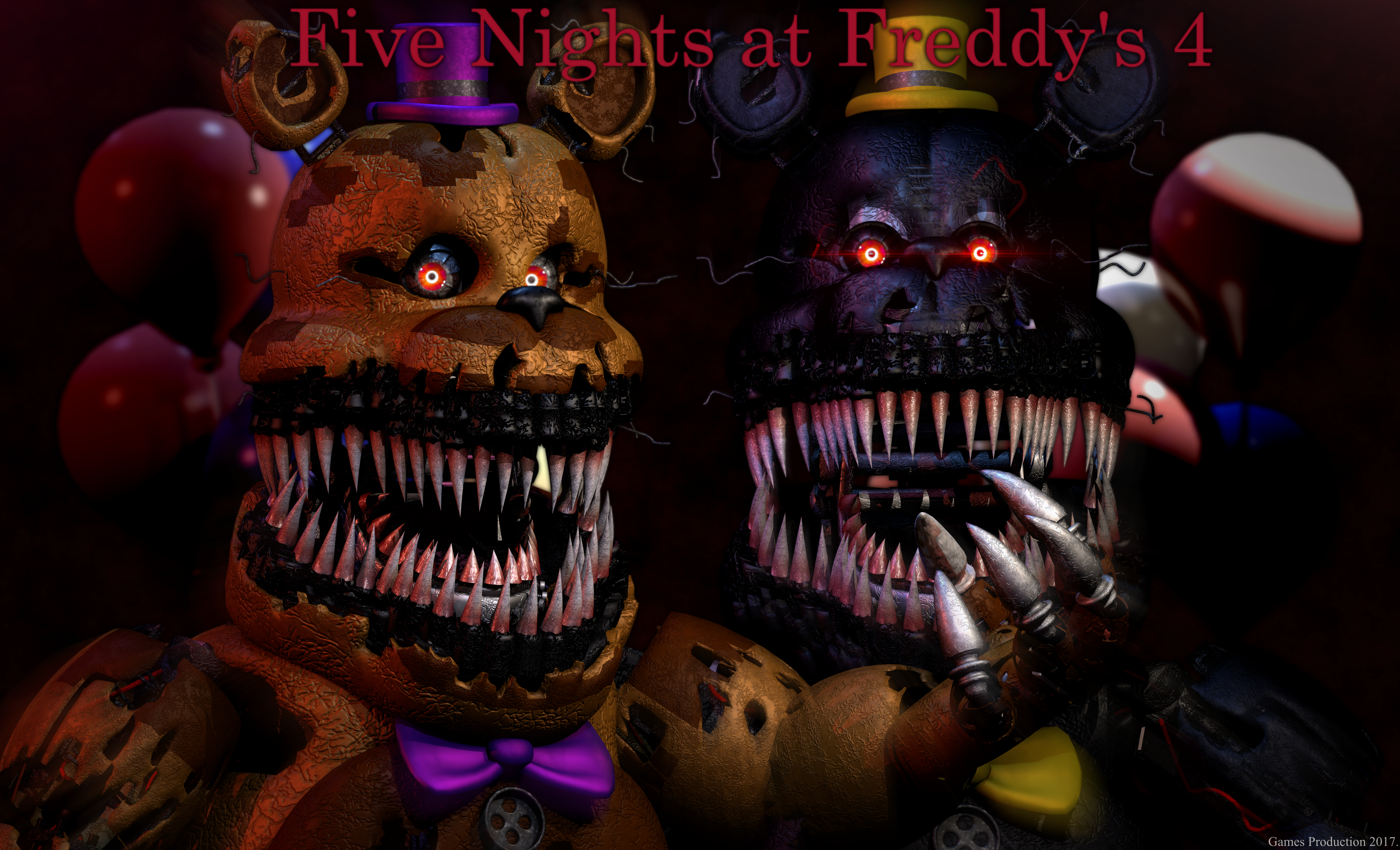 Video Game Five Nights At Freddy 039 S 4 5096x3096