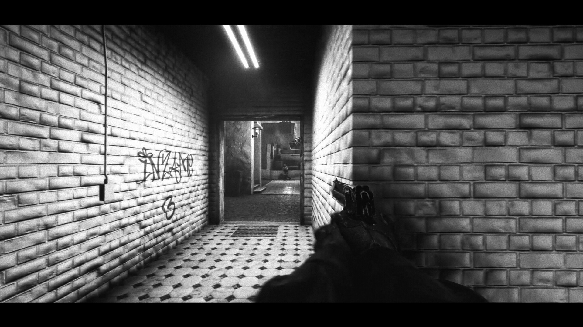 Counter Strike Global Offensive Counter Strike Global Offensive Map PC Gaming Screen Shot Monochrome 1920x1080