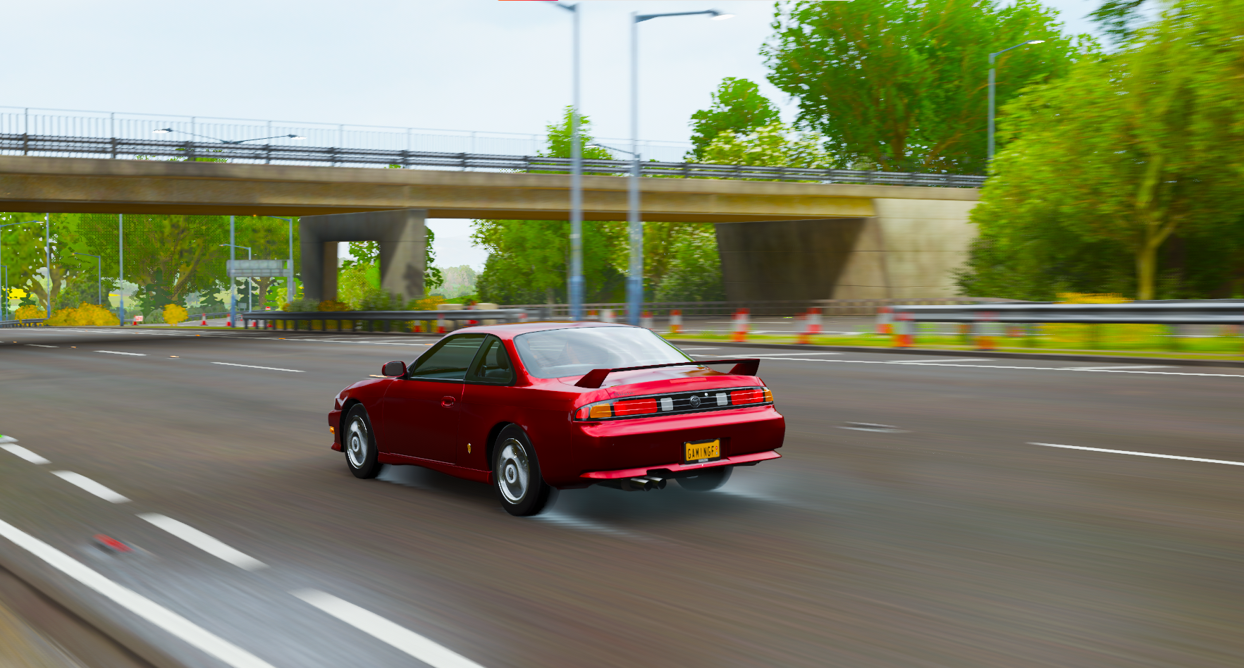 Forza Forza Horizon 4 Silvia Nissan Silvia Nissan Video Games Red Cars Car Screen Shot 1765x948