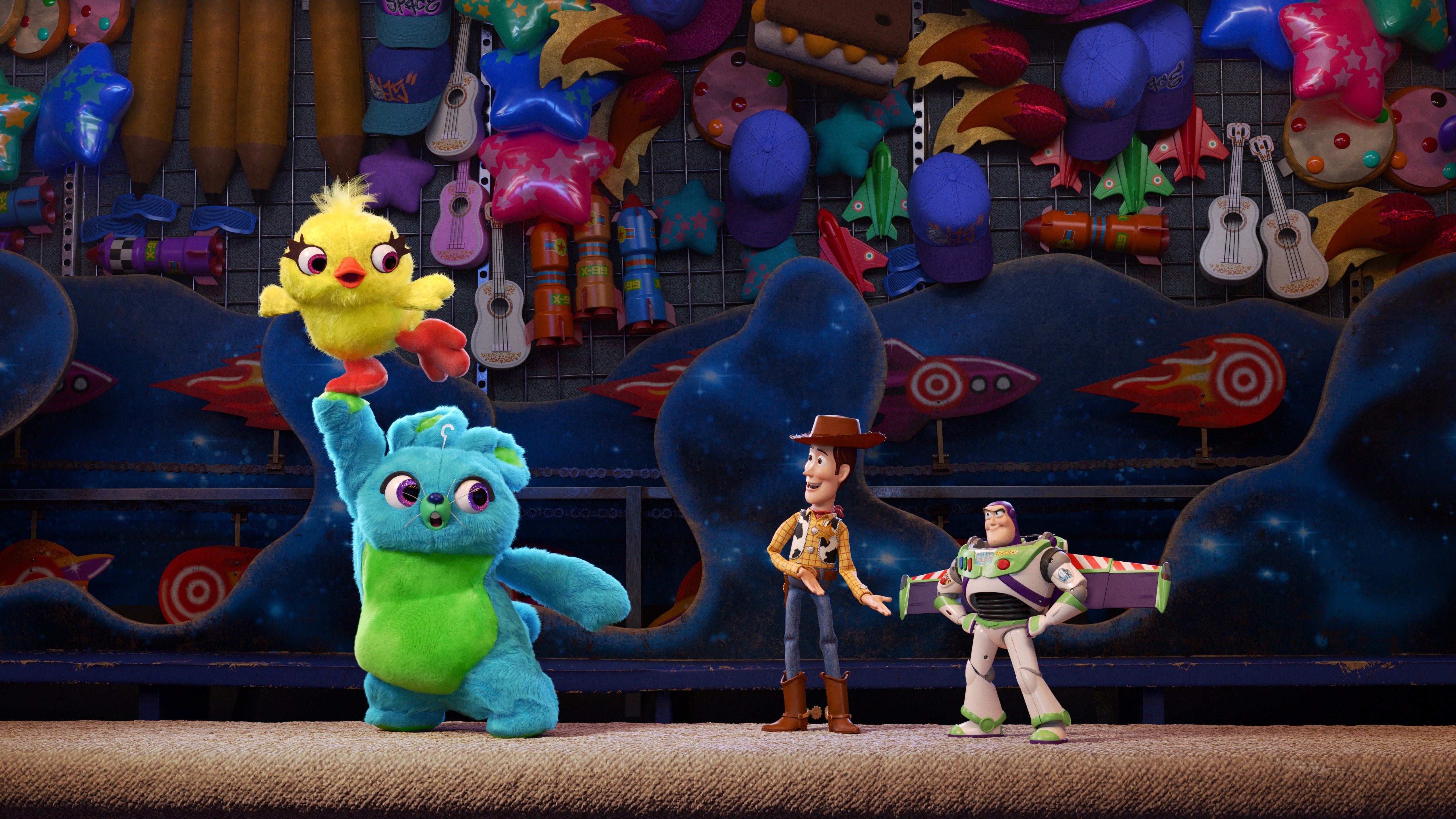 Buzz Lightyear Toy Story Woody Toy Story 5120x2880