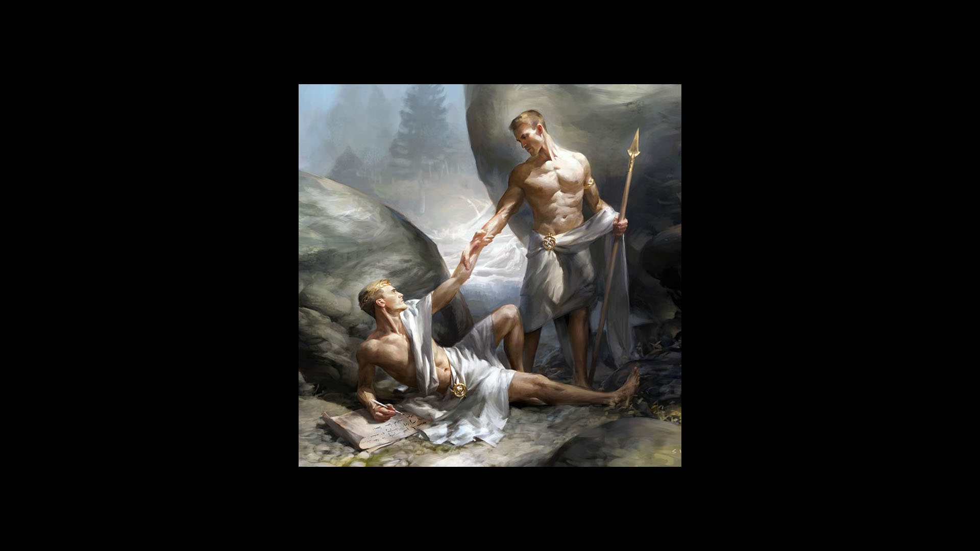 Greek Mythology Men Contemporary Gay 1920x1080