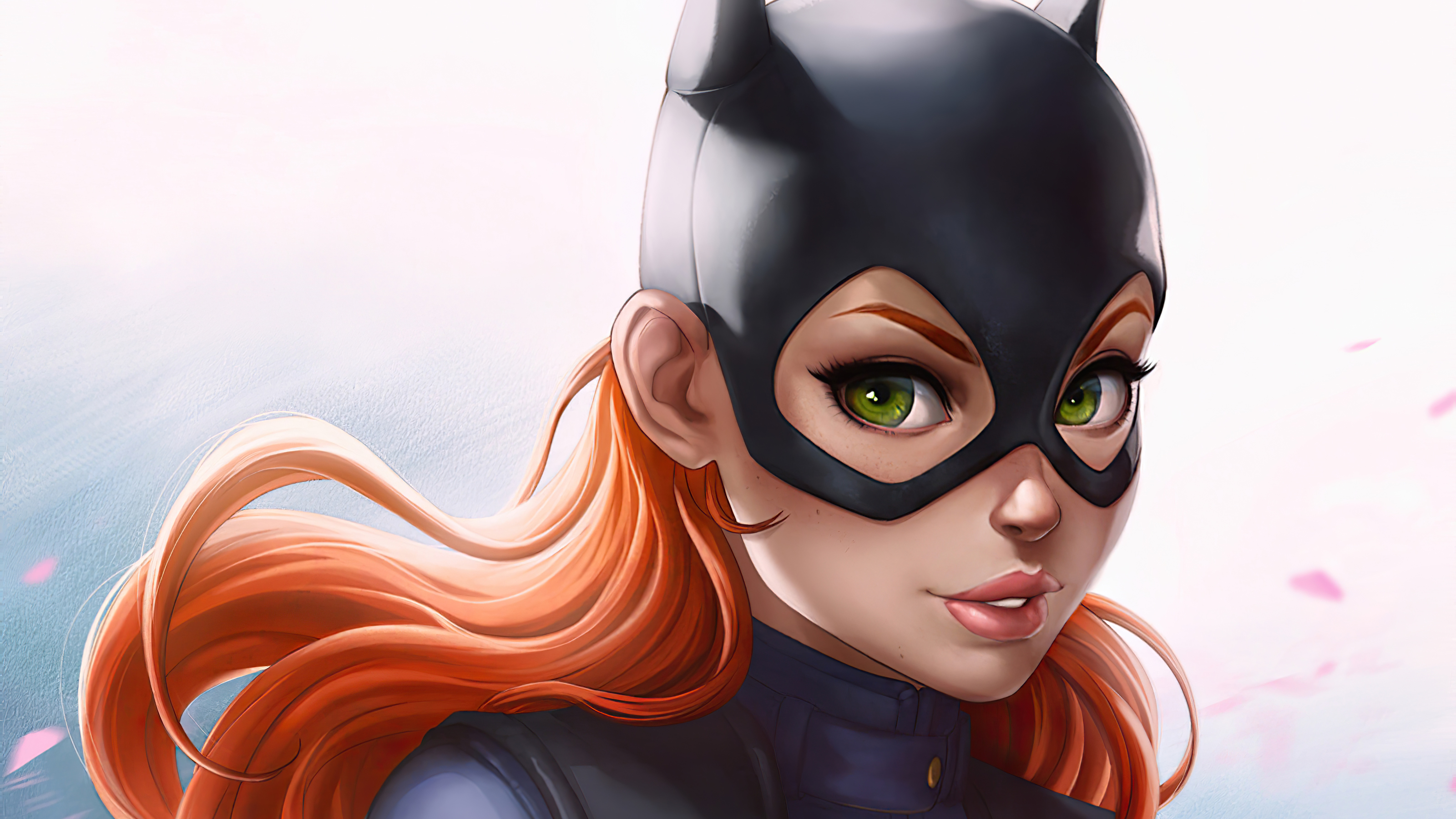 Batgirl Dc Comics Girl Green Eyes Orange Hair 3200x1800