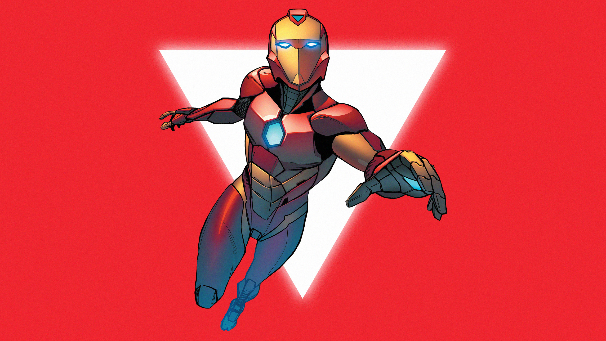 Iron Man Ironheart Marvel Comics Riri Williams 2560x1440