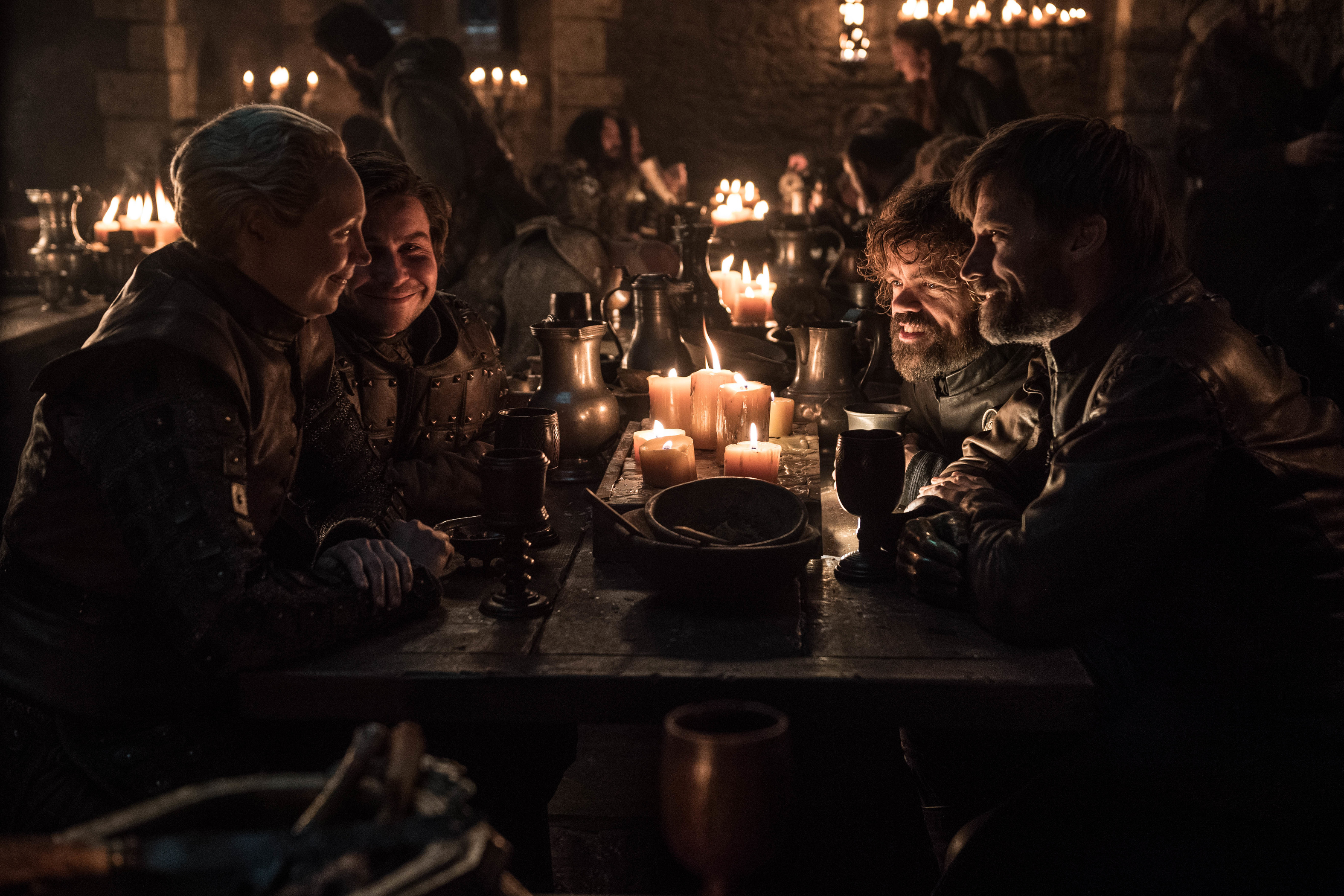Brienne Of Tarth Candle Daniel Portman Game Of Thrones Gwendoline Christie Jaime Lannister Nikolaj C 3150x2100