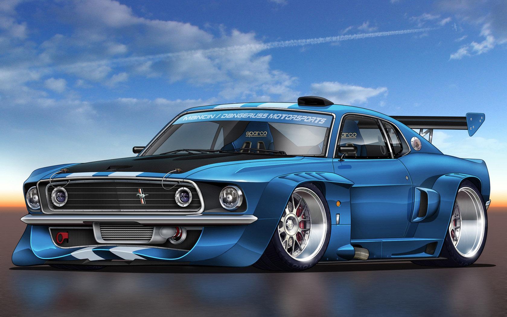 Vehicles Ford Mustang 1680x1050