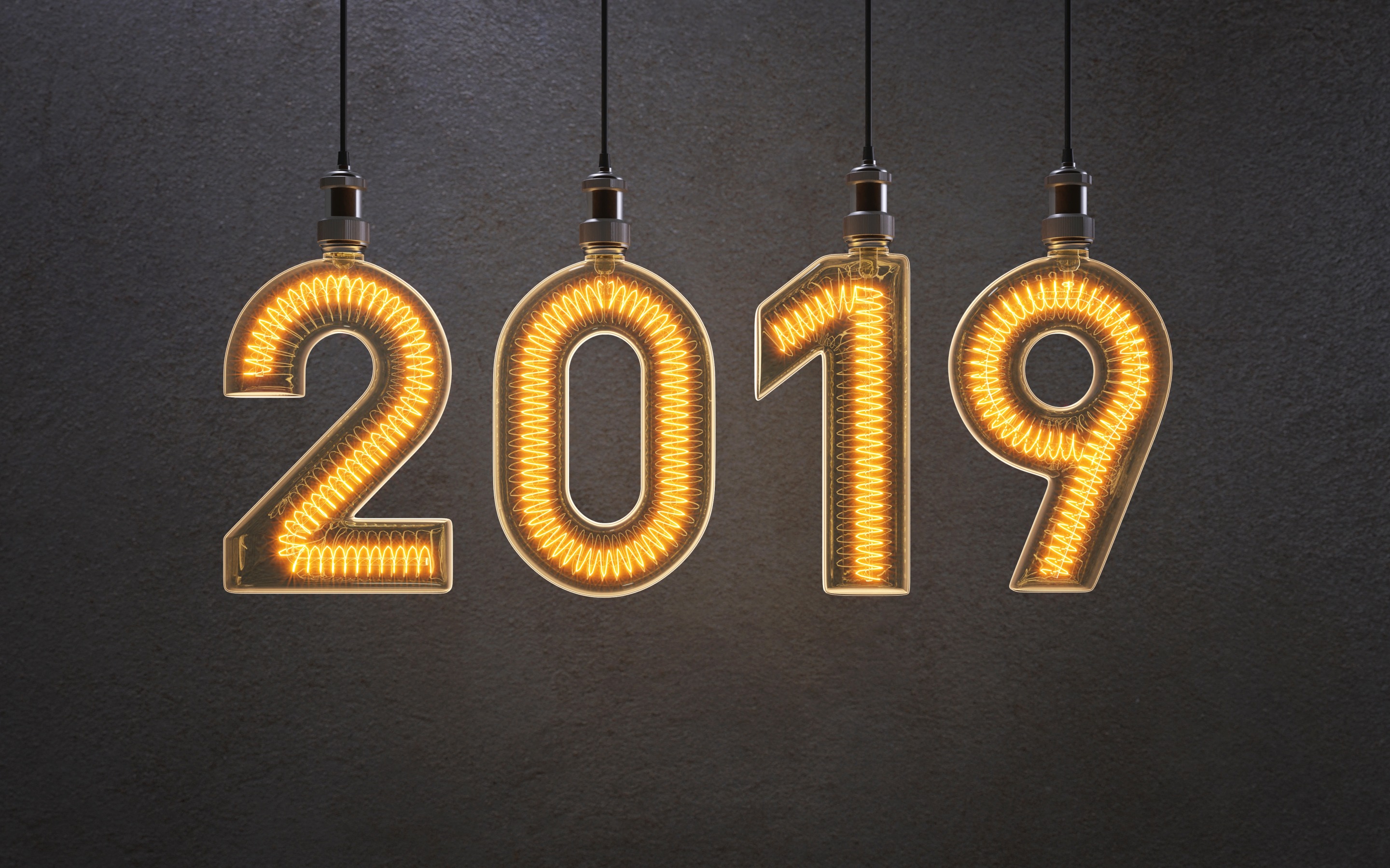New Year New Year 2019 2880x1800