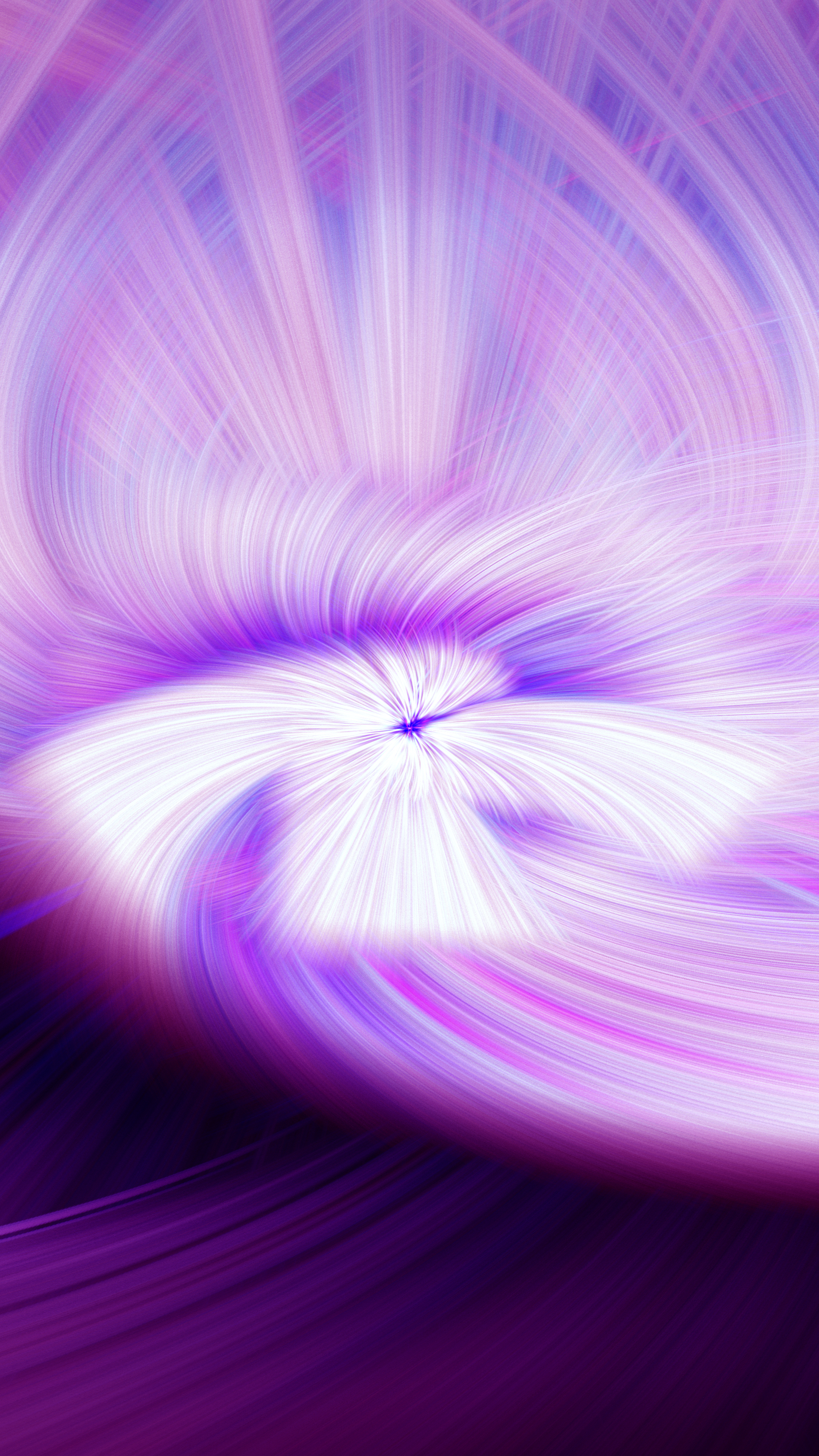 Colorful Spiral IPhone Space Fractal Peace Organized 2160x3840
