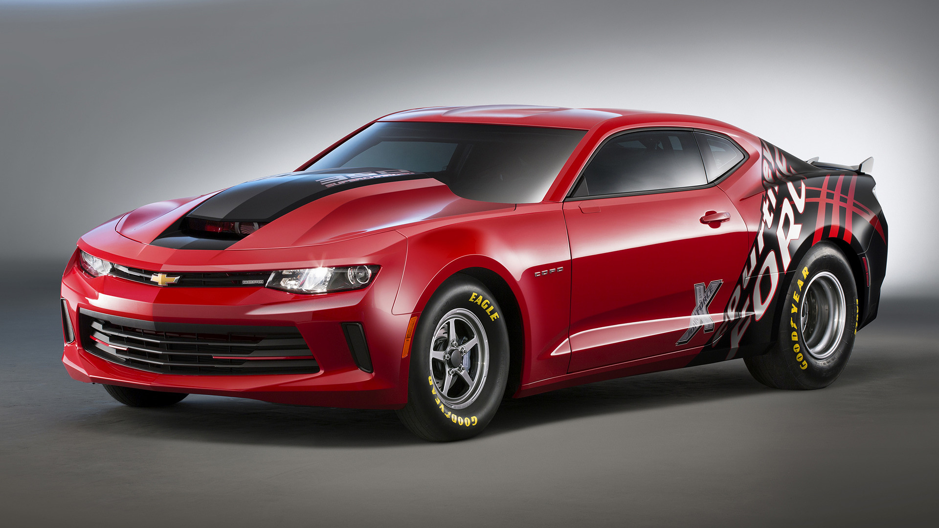 Car Chevrolet Copo Camaro Muscle Car Red Car 1920x1080