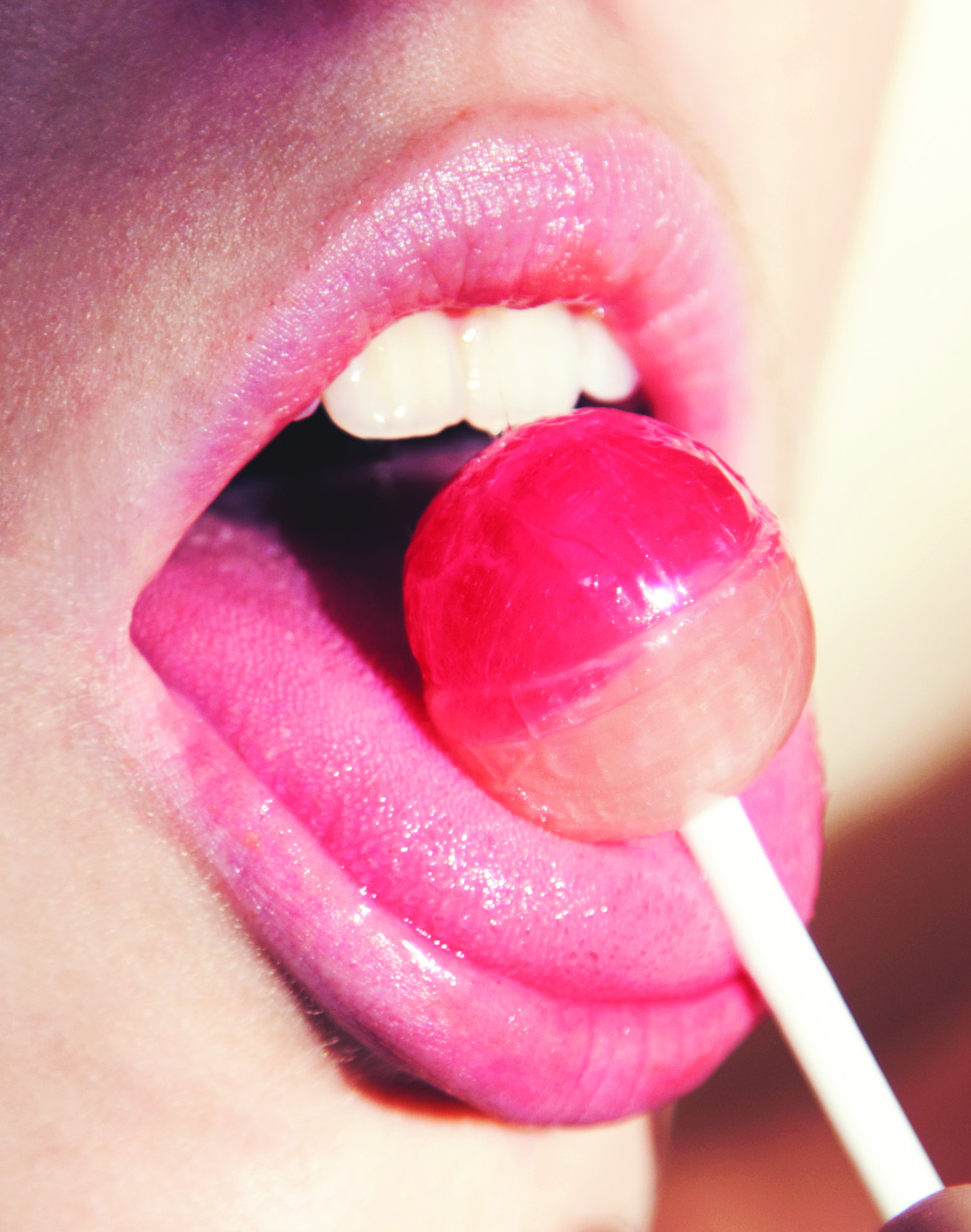 Women Model David Bellemere Mouth Lips Candy Lollipop Tongues Teeth 1566x1987