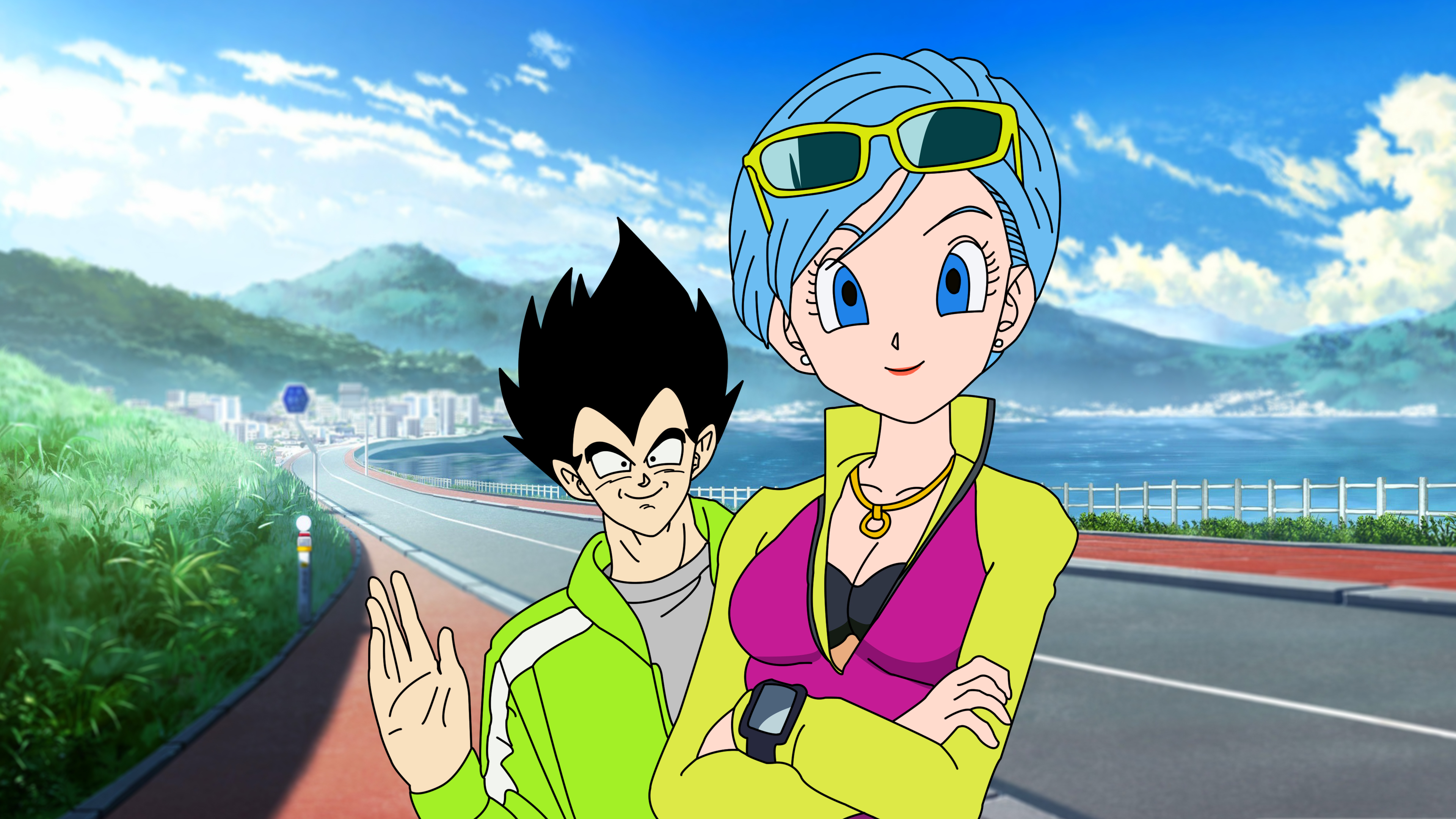 Vegeta Bulma Dragon Ball Dragon Ball Super Dragon Ball Z Anime 3840x2160