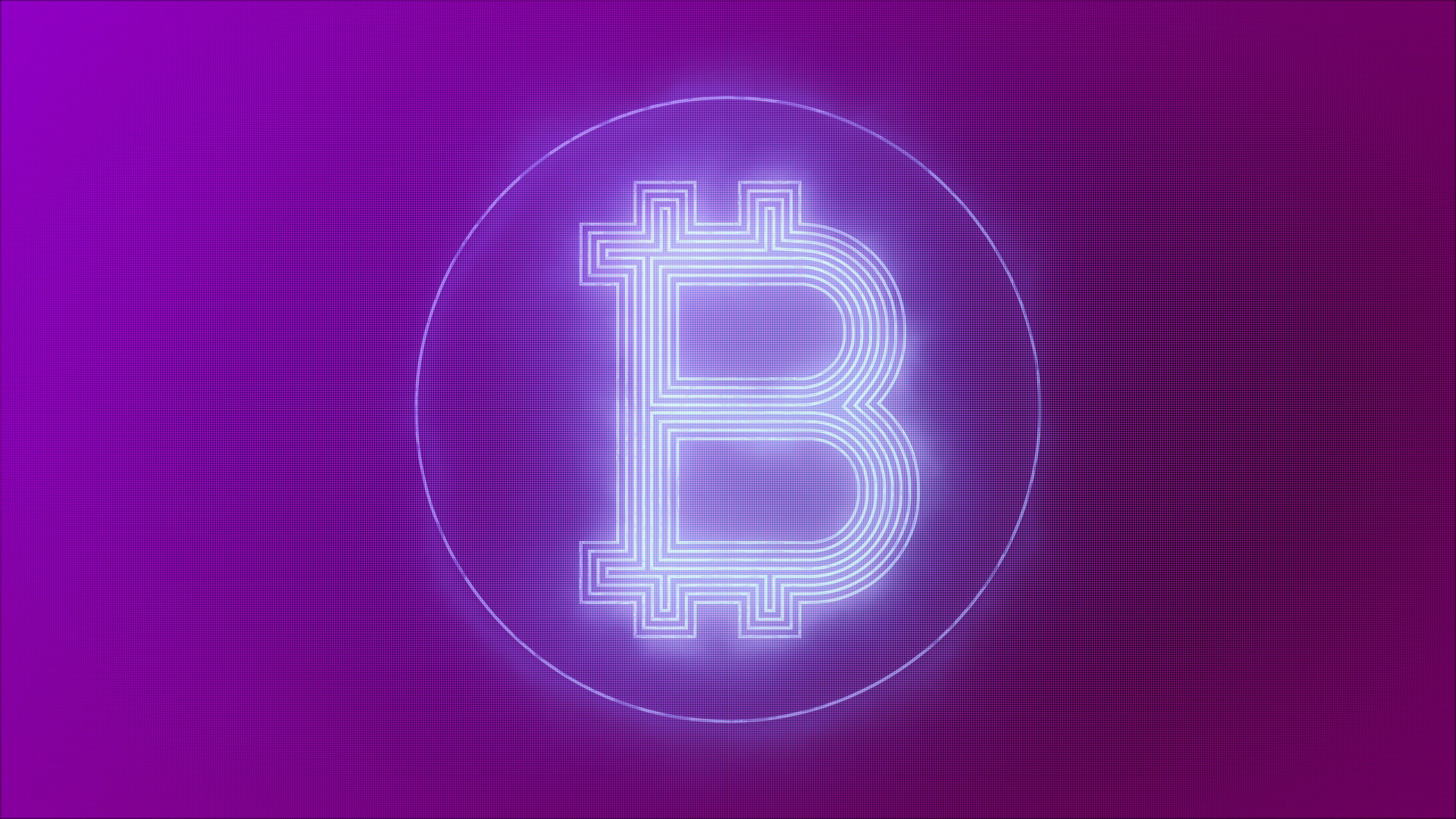 Bitcoin Money Purple 3840x2160