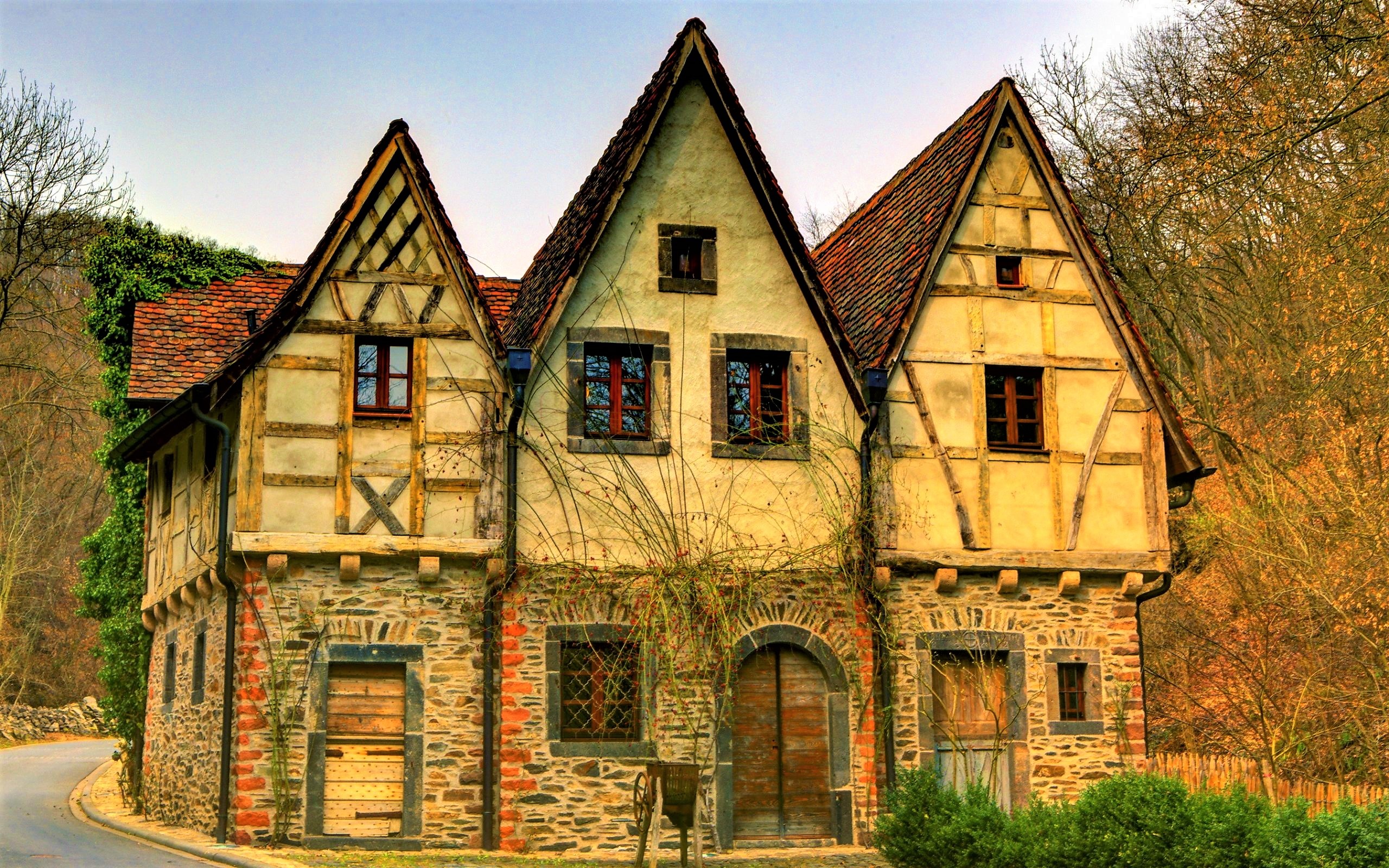 Cottage Germany House 2560x1600