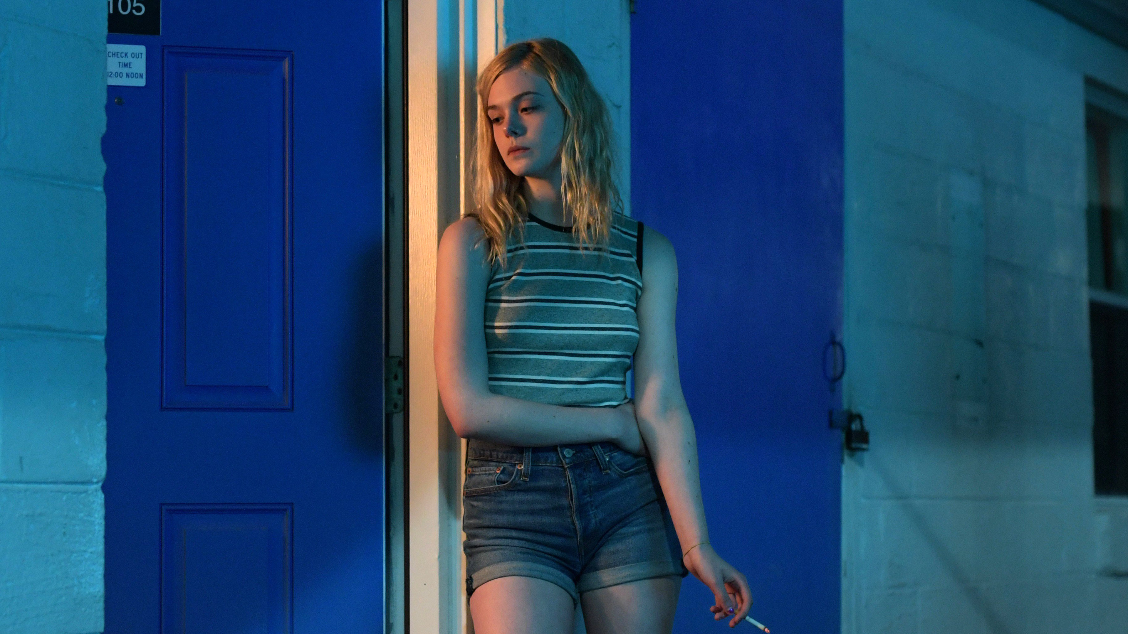 Elle Fanning Galveston 3840x2160