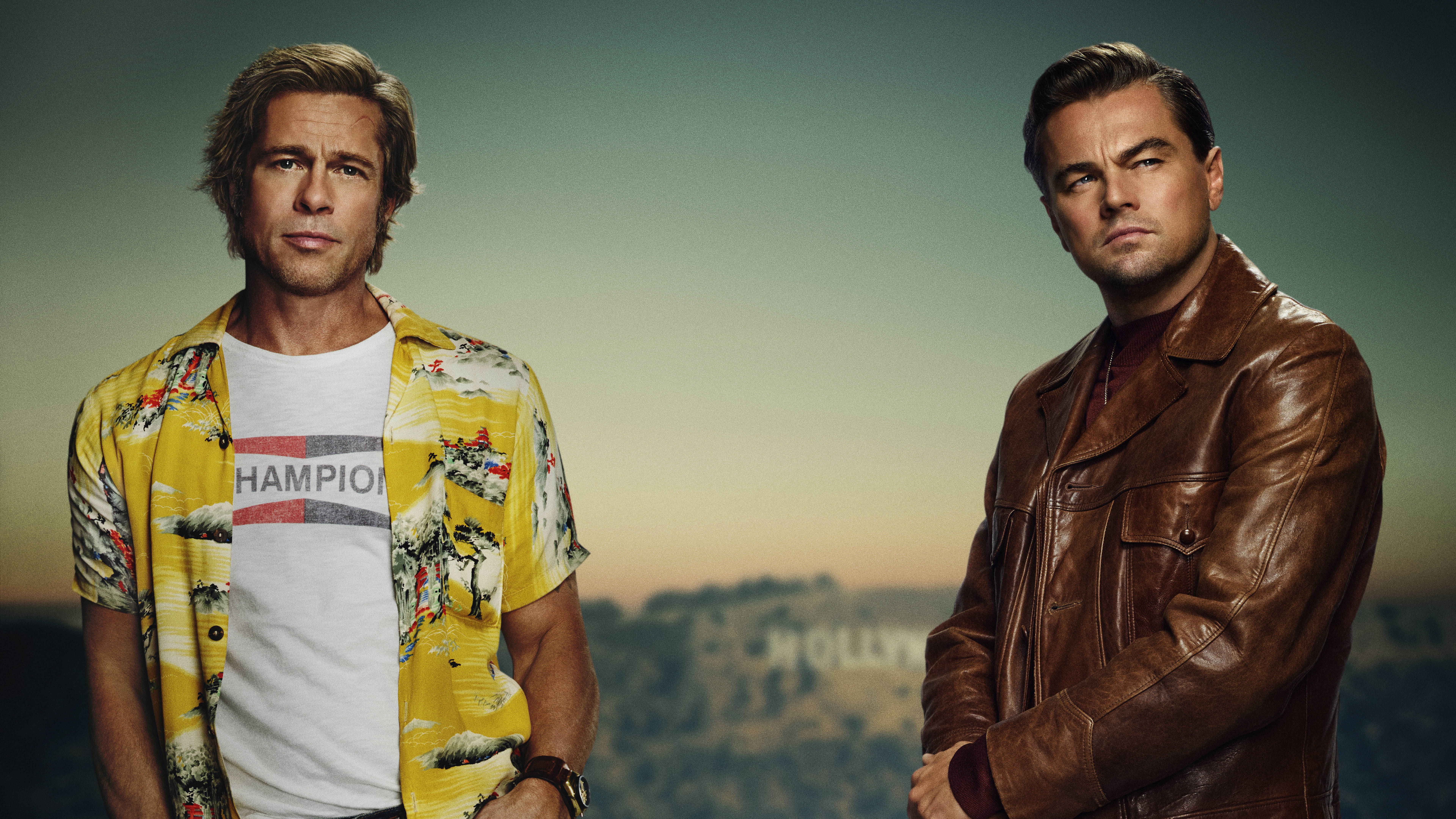 Brad Pitt Cliff Booth Leonardo Dicaprio Once Upon A Time In Hollywood Rick Dalton 7680x4320