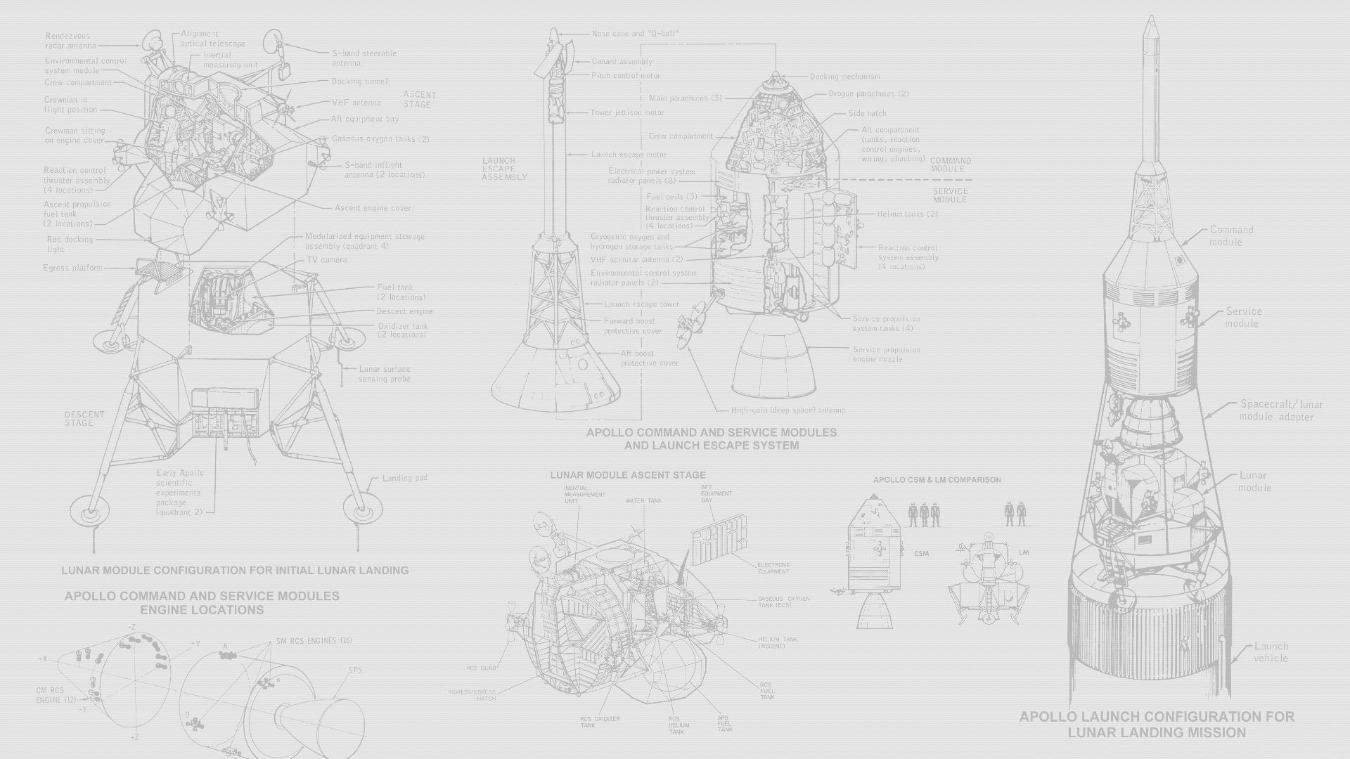 Apollo 11 Blueprint 1920x1080