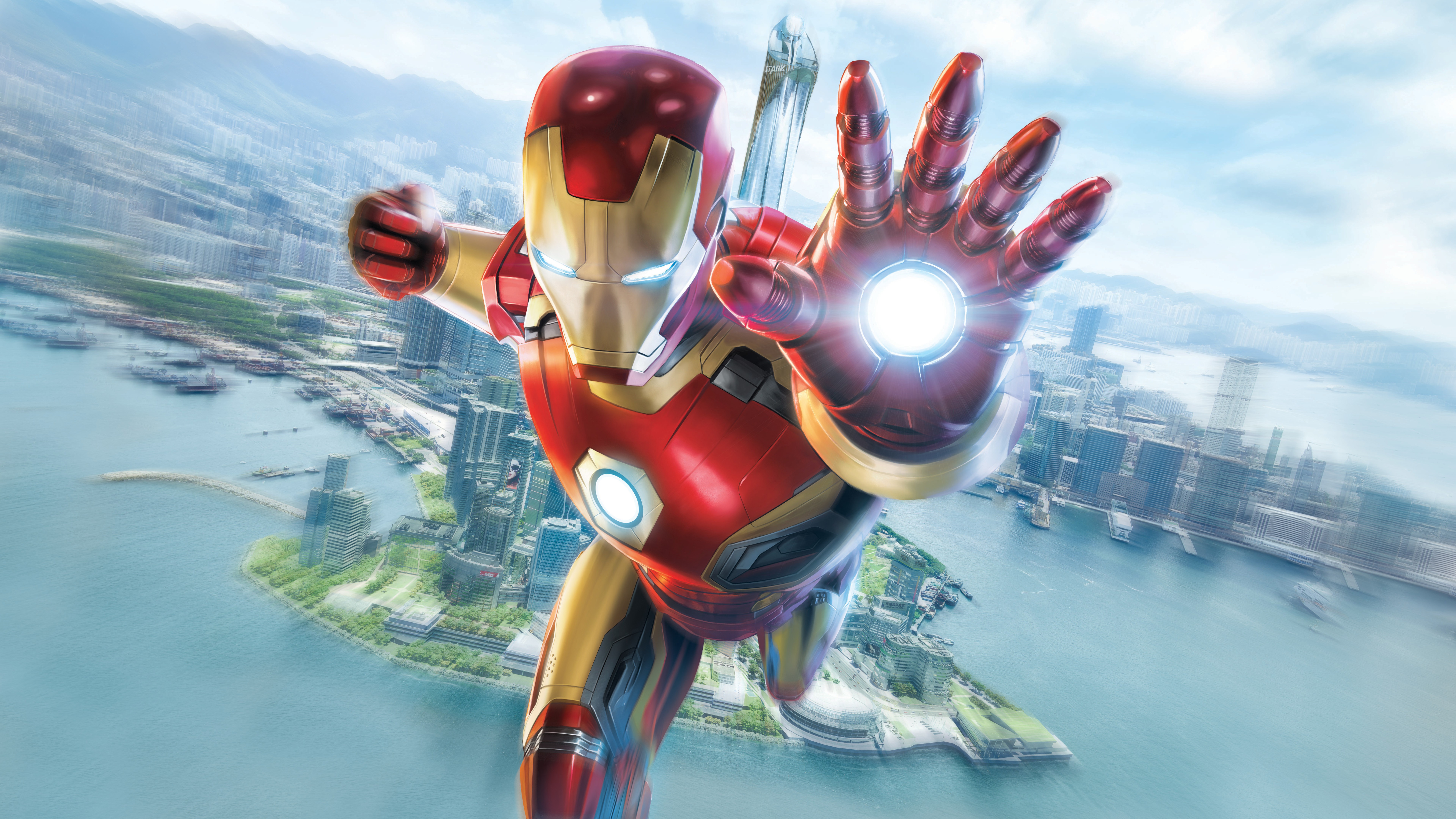 Iron Man Tony Stark 7680x4320