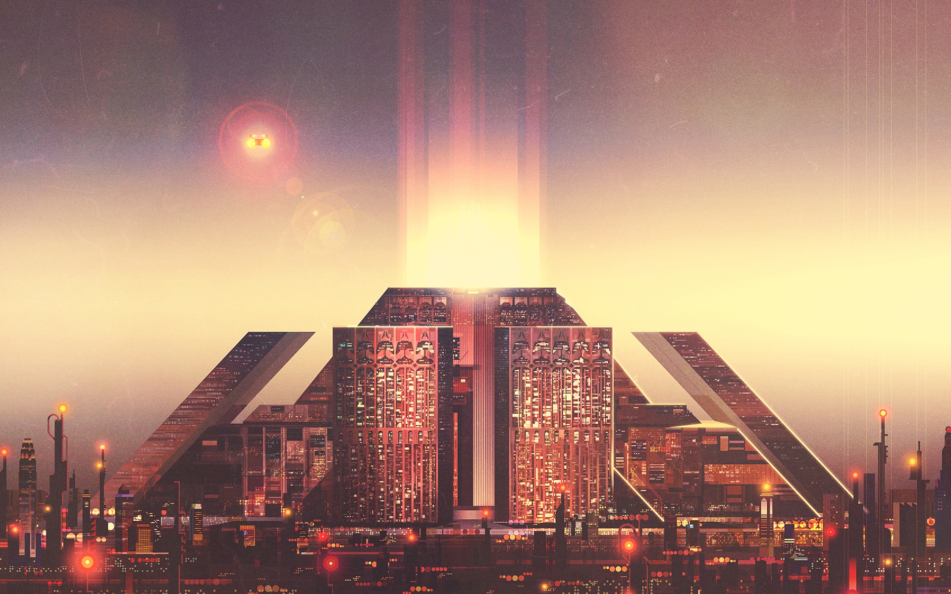 Blade Runner 2049 Building City Futuristic 1920x1200