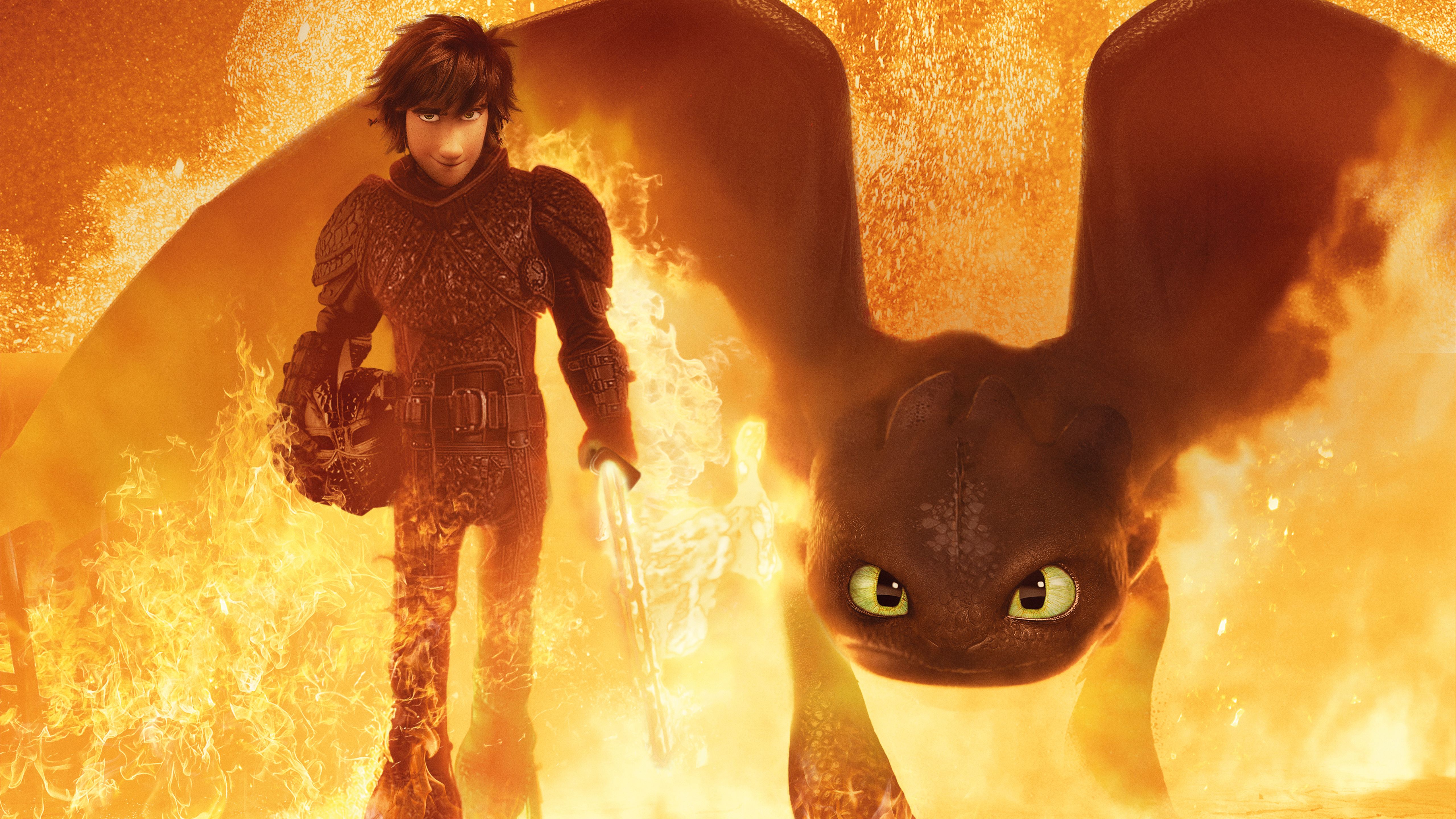 Hiccup How To Train Your Dragon Toothless How To Train Your Dragon 5120x2880